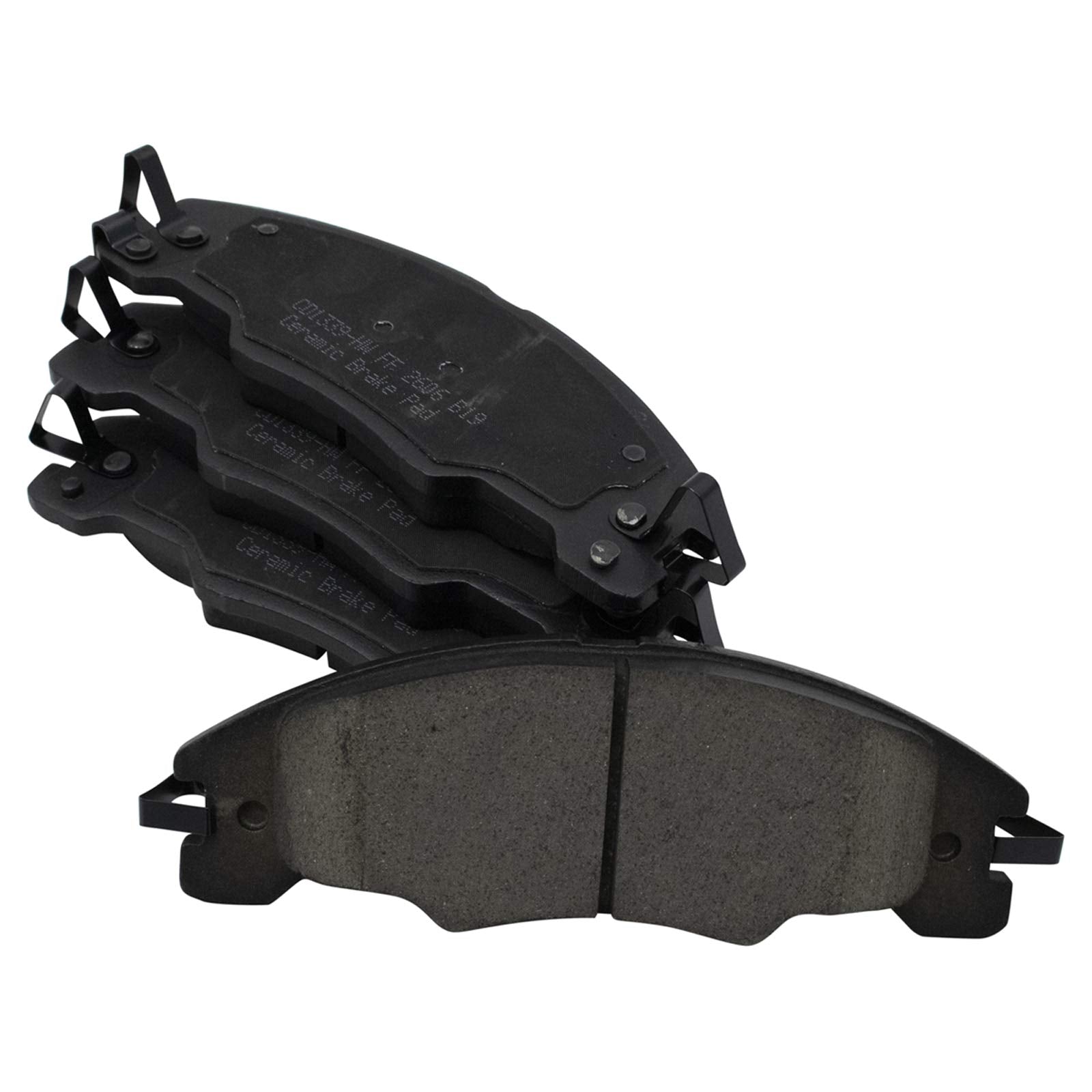 TRQ Front Brake Pads Ceramic Compatible with 2008-2011 Ford Focus