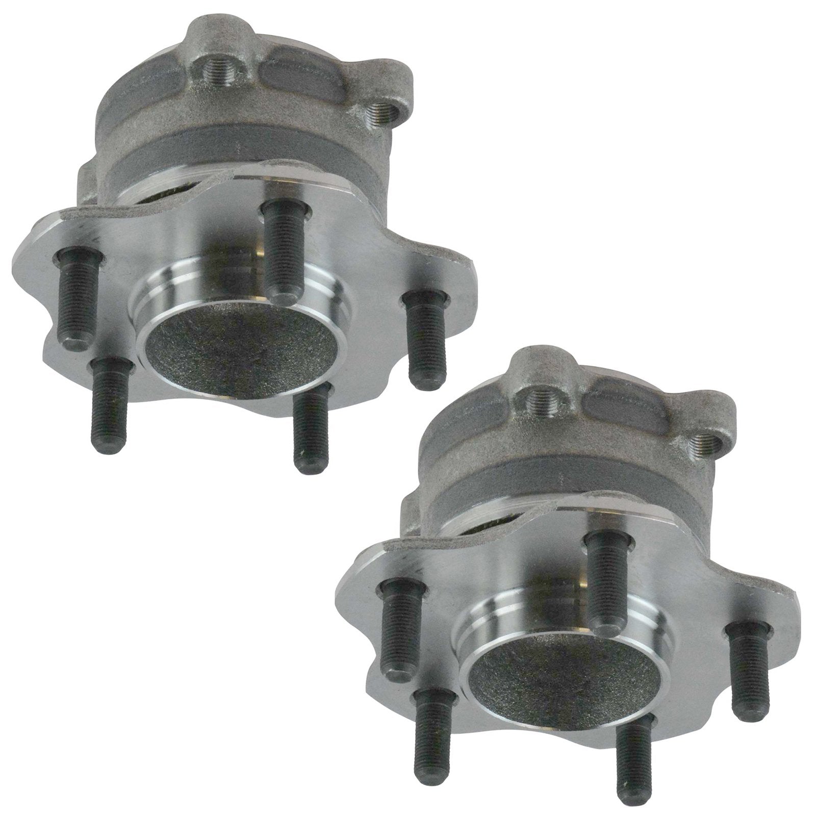 Trq Rear Wheel Hub Bearings Assembly Set Compatible With 2009-2014 Nissan Murano 2011-2017 Quest