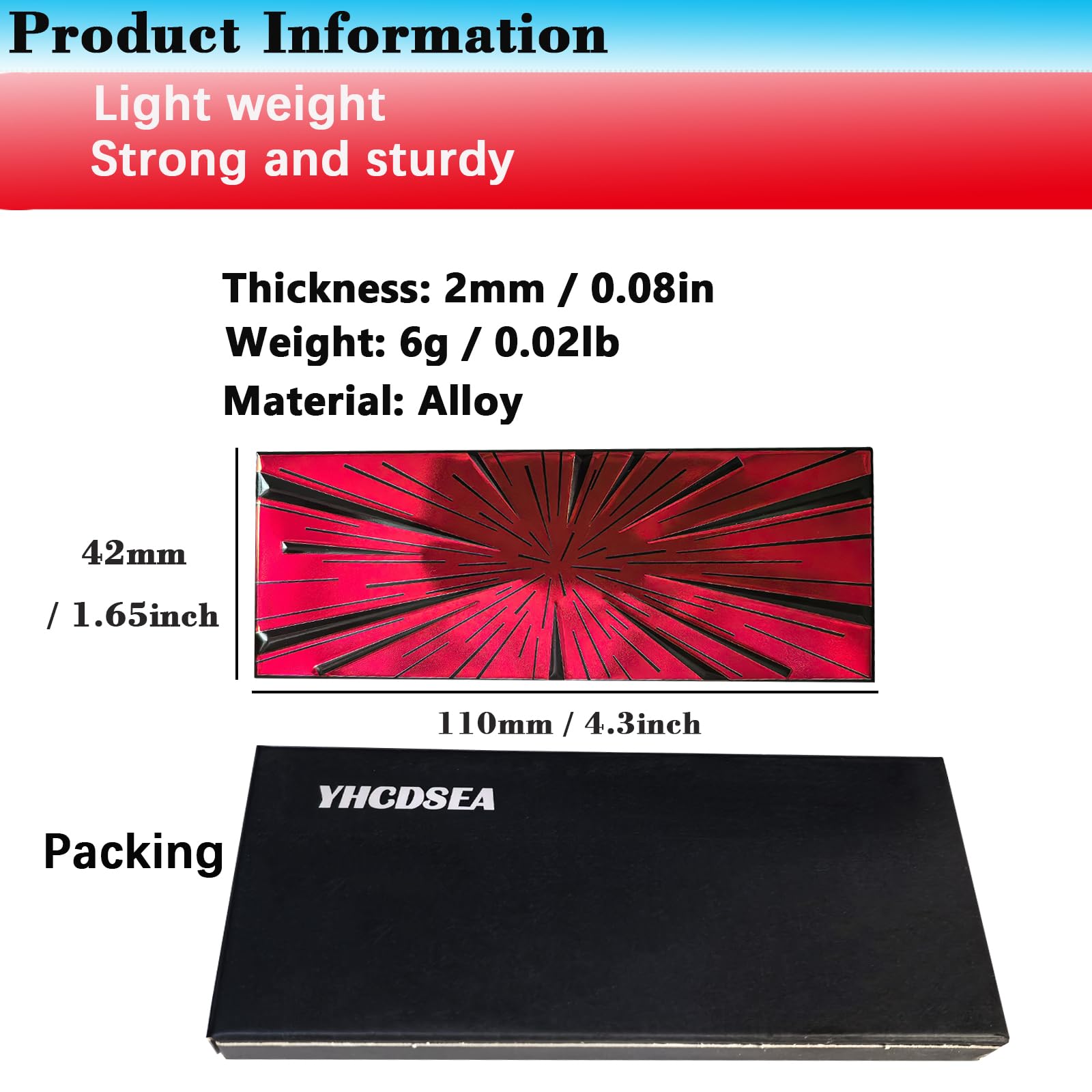 Yhcdsea Dual Motor Badge Emblem Sticker Plaid Decor Compatible For Model 3 Y X S Accessories (Ludicrous-Red Black)