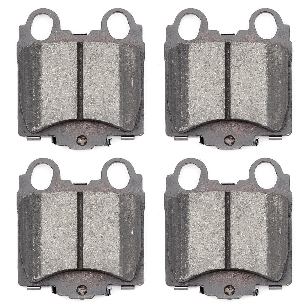 Eccpp D771-7638 4Pcs Rear Ceramic Disc Brake Pad Set - Fit For Lexus Gs300, Gs400, Gs430, Is300, Sc430