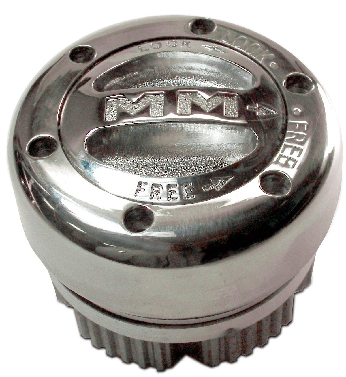 Mile Marker 104 Pair of Billet Silver Premium Locking Hubs fits 1974 1987 Cherokee Gladiator Wagoneer - Built for Durability & Reliability in Extreme Off Road Conditions
