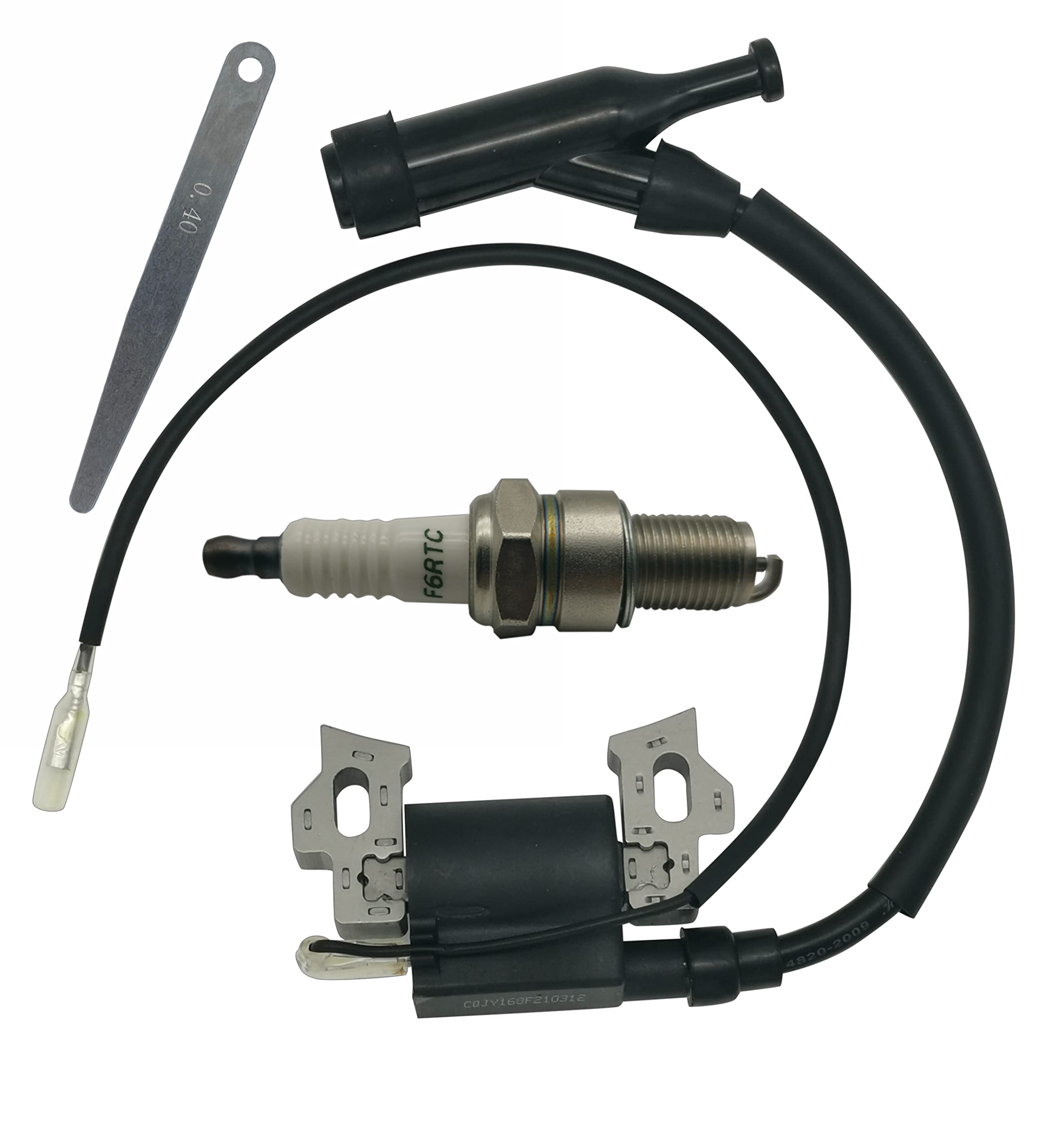 Yamakato Gx160 196Cc 212Cc Ignition Coil Assembly For Honda & Clone Gx120 Gx140 Gx200 Predator 212 Cc Coleman Ct200U 5.5Hp 6.5Hp