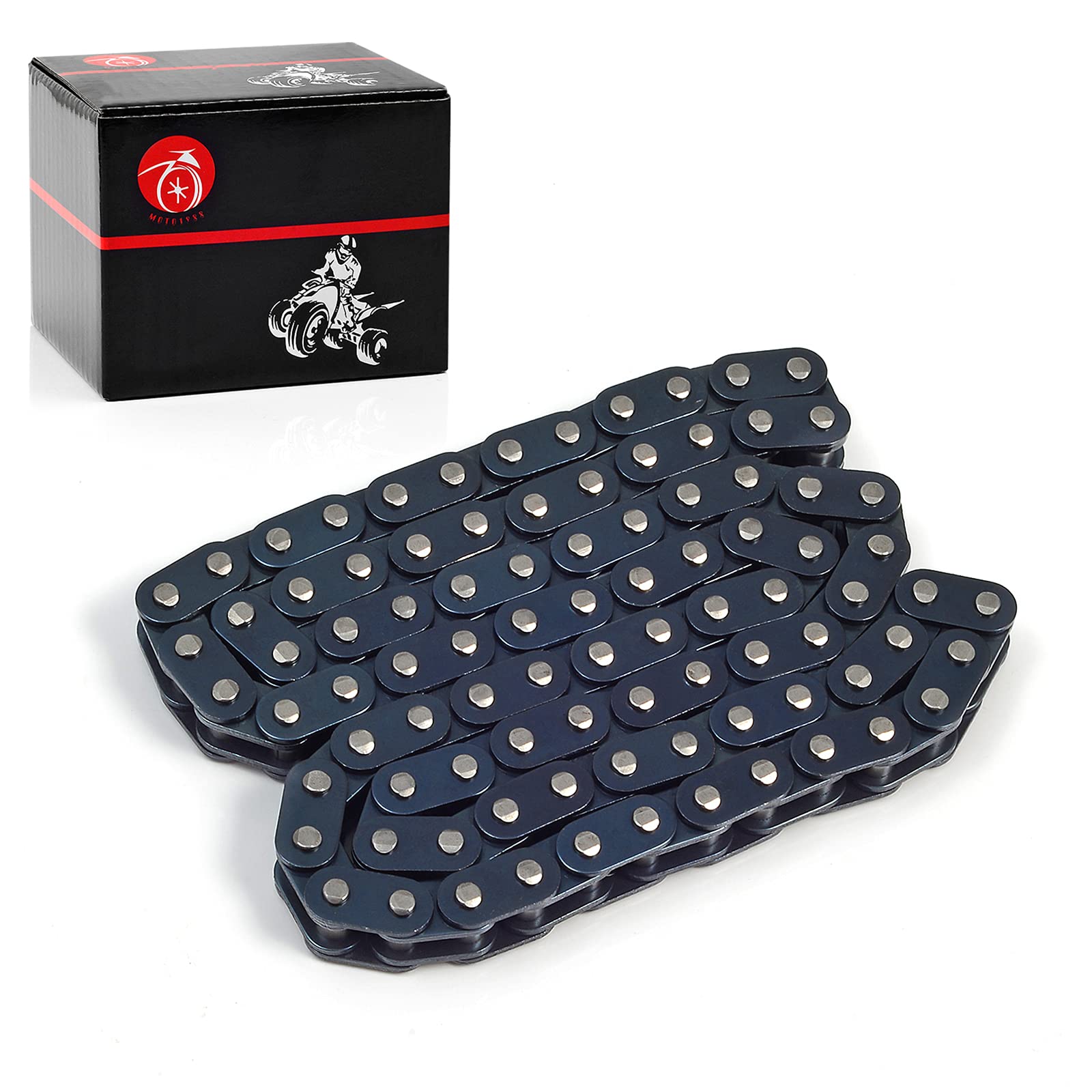 MOTO1988 Cam Chain Timing Chain Compatible with Kawasaki KLF300 Bayou 300 1988-2004 KVF300 Prairie 300 1999-2002 KEF300A Lakota 