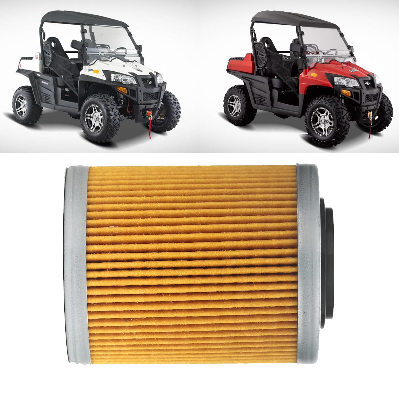 Chikia Hisun 800 Oil Filter Replacement for HIsun 800 AXIS X550 XS750 CFMOTO Cforce Zforce Uforce Massimo ATV UTV 800 1000,Massi