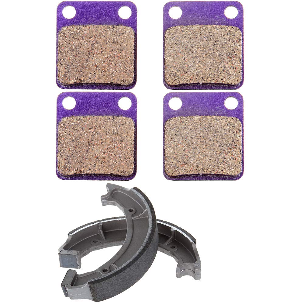 ECCPP Brake Pads Shoes Fit for Yamaha Big Bear 350 1999, for Yamaha Big Bear 400 2000-2004, for Yamaha Kodiak 400 2003, Front an