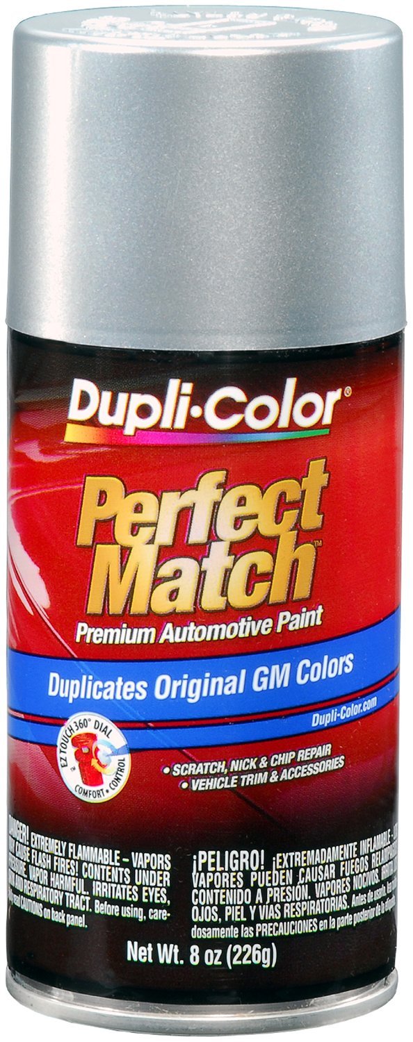 Dupli-Color (Bgm0340-6 Pk) Silver Metallic General Motors Exact-Match Automotive Paint - 8 Oz. Aerosol, (Case Of 6)