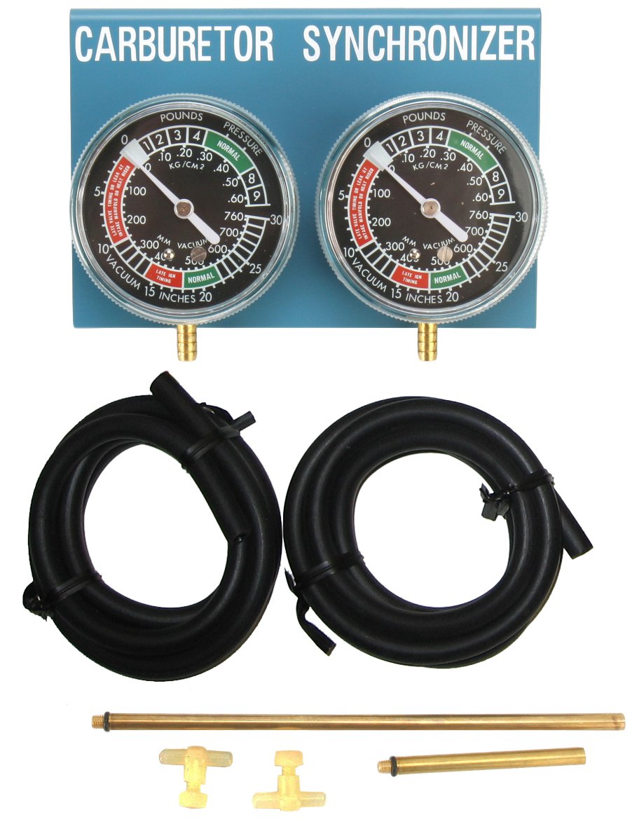 Emgo (84-68592 Dual Carburetor Synchronizer Kit