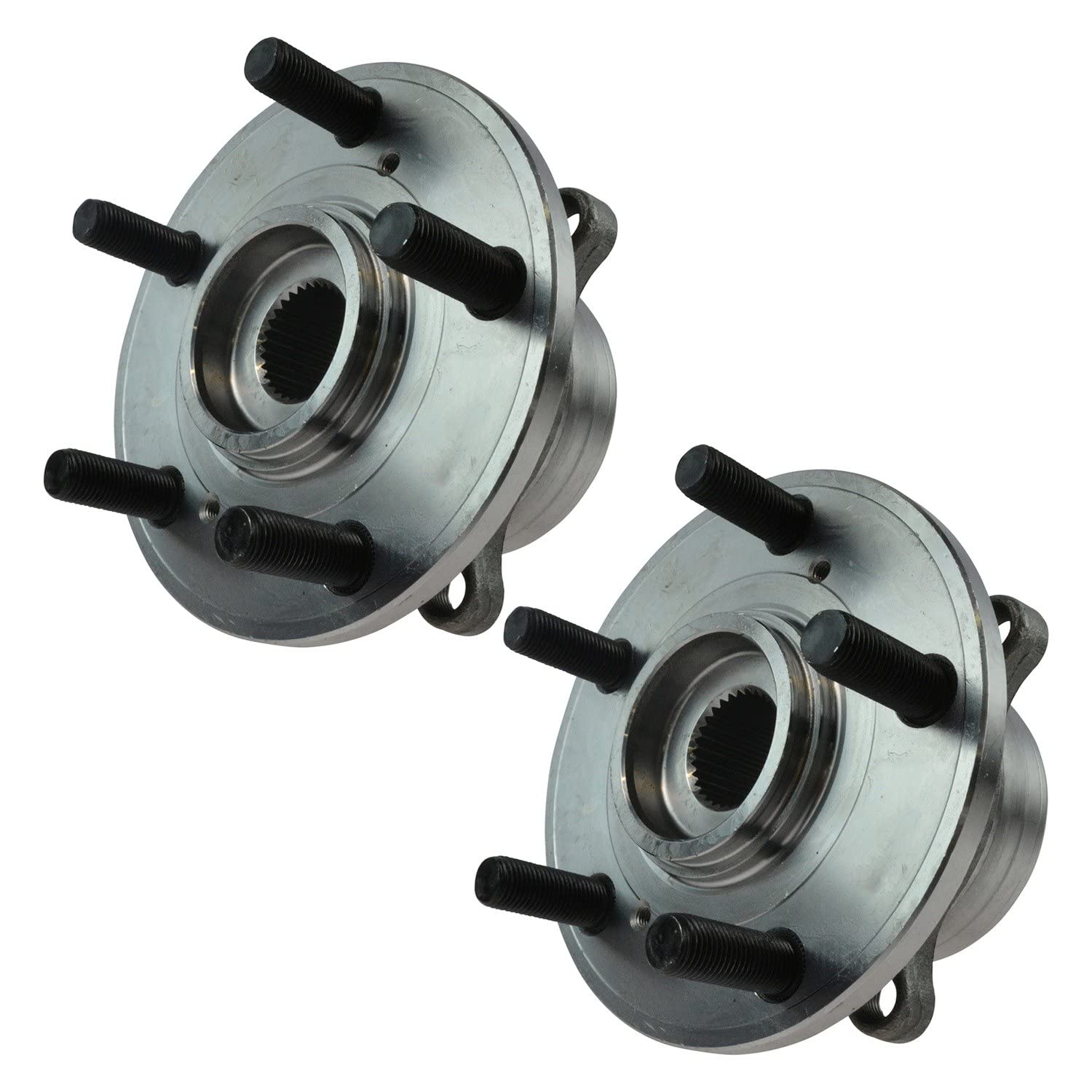 Trq Front Wheel Hub Bearings Assembly Set Compatible With 2007-2013 Acura Mdx 2010-2013 Zdx 2009-2015 Honda Pilot