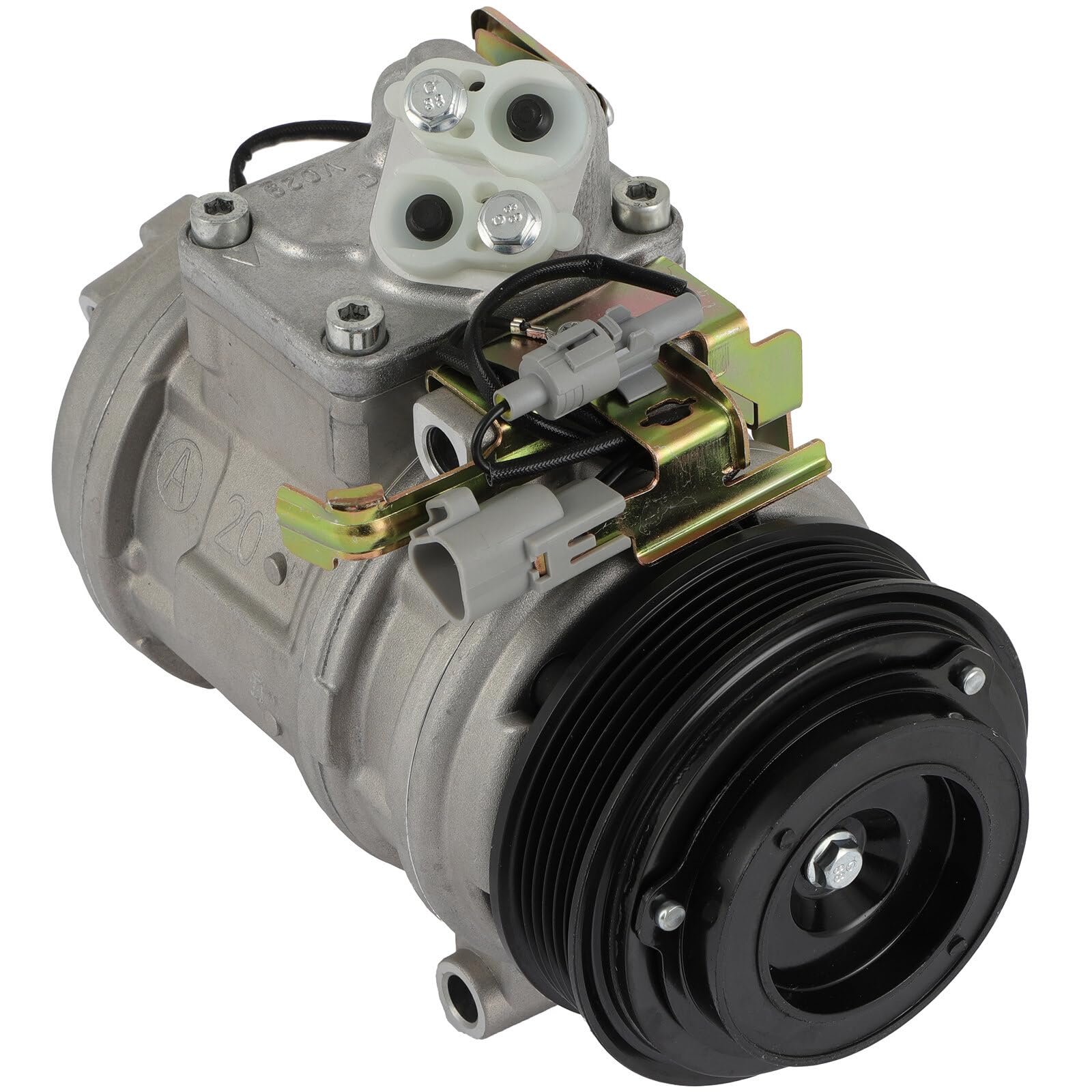 Eccpp A/C Compressor With Clutch 1990-2000 Fit For Lexus Ls400 4.0L 1998-2007 Fit For Lexus Lx470 4.7L Ac Compressor