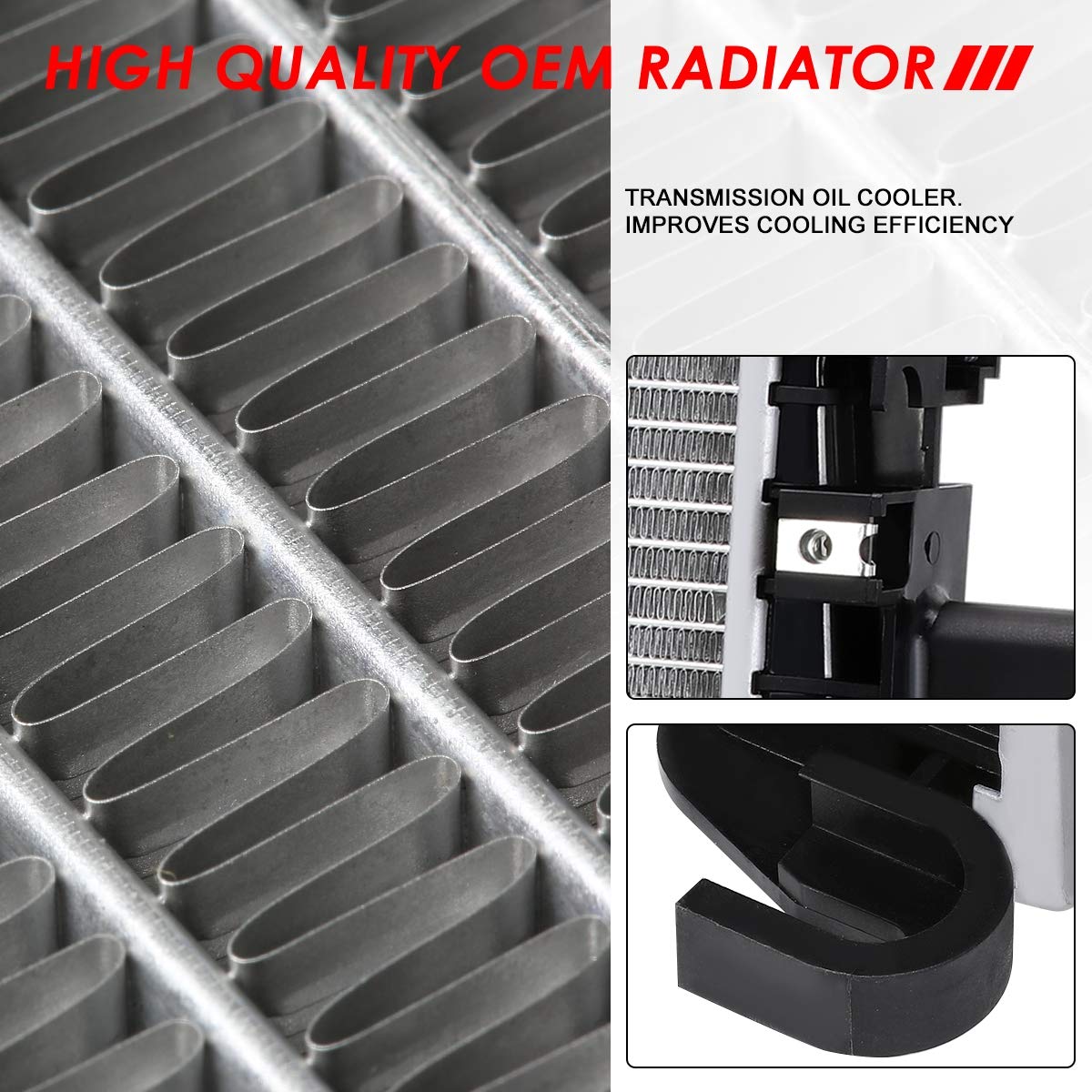 Auto Dynasty Radiator Compatible With 06-11 Ford Crown Victoria Lincoln Town Car Mercury Grand Marquis At, Dpi 2852 Factory Styl
