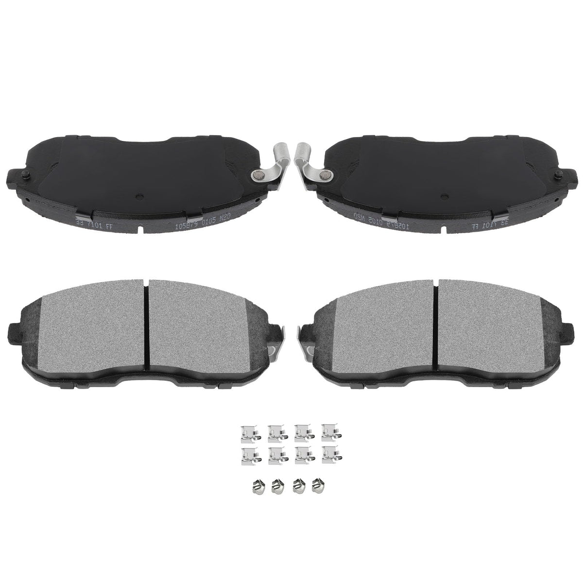 Automuto 4Pcs Front Ceramic Disc Brake Pads Set D815 For Infiniti G35 I35 For Nissan 350Z Altima Cube Juke Maxima Sentra Versa F