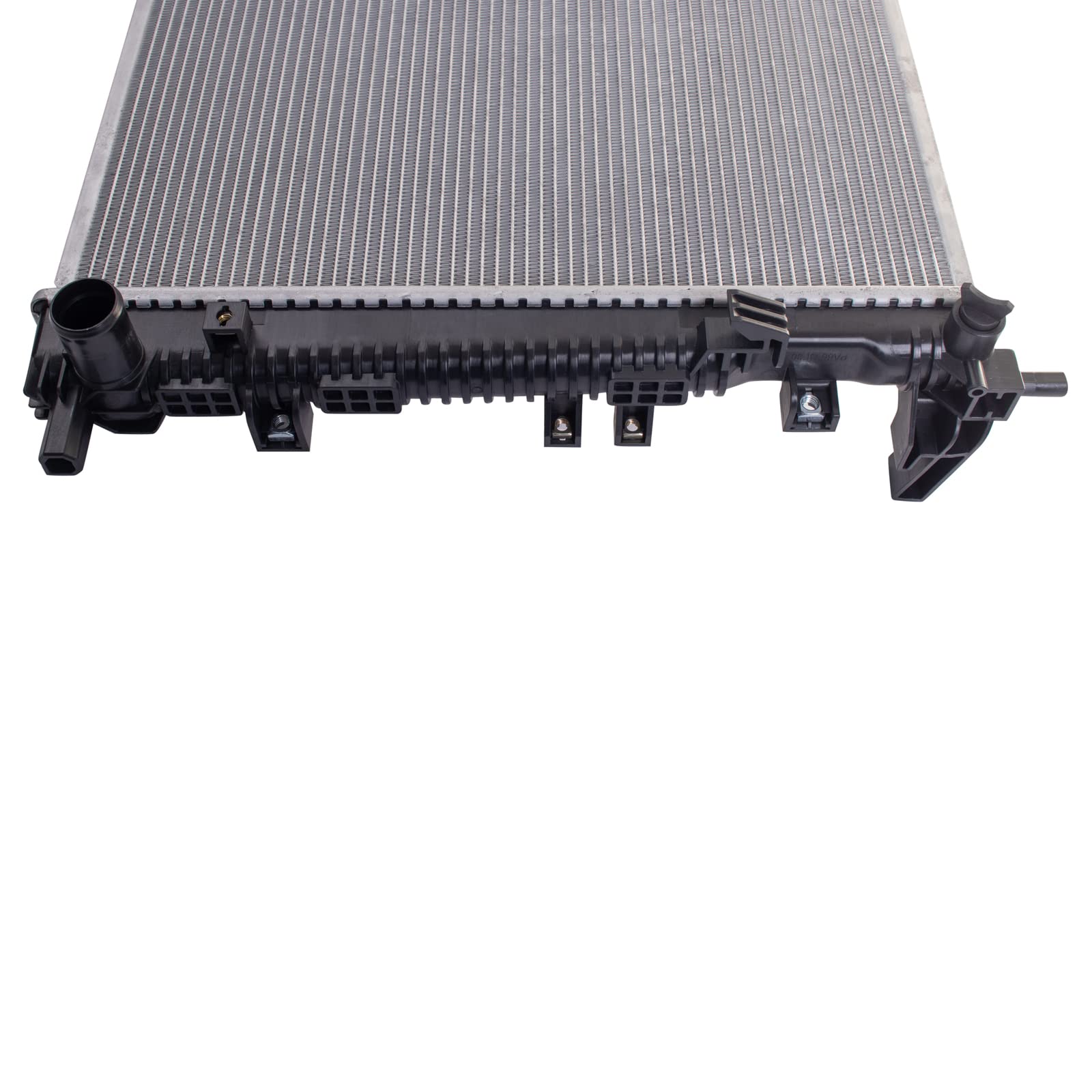 Trq Radiator Assembly Aluminum Core Compatible With 19-22 Jeep Cherokee Cu13770