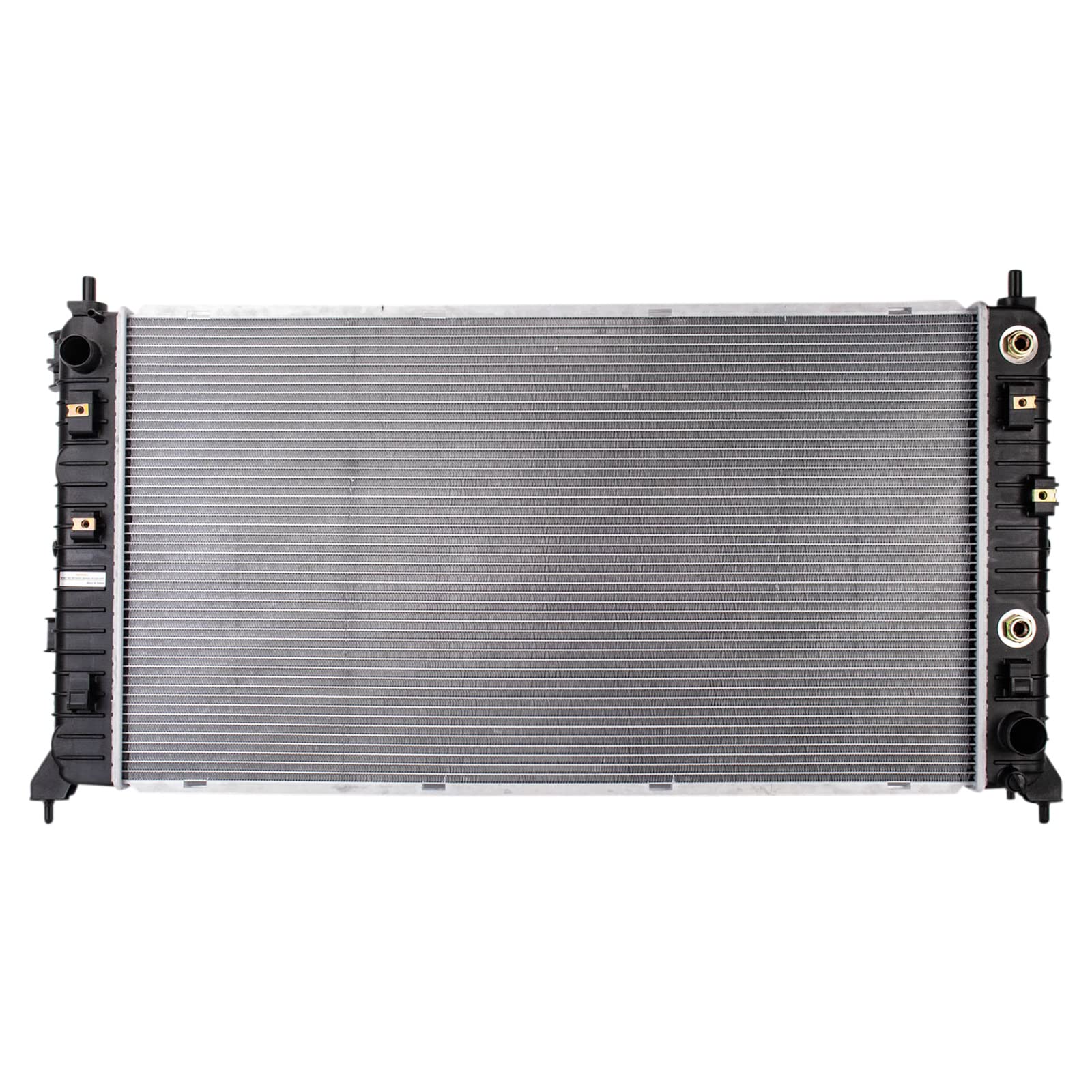 Trq Radiator Assembly Aluminum Core Compatible With 19-24 Chevrolet Silverado 1500 19-23 Gmc Sierra 1500 Gm3010612