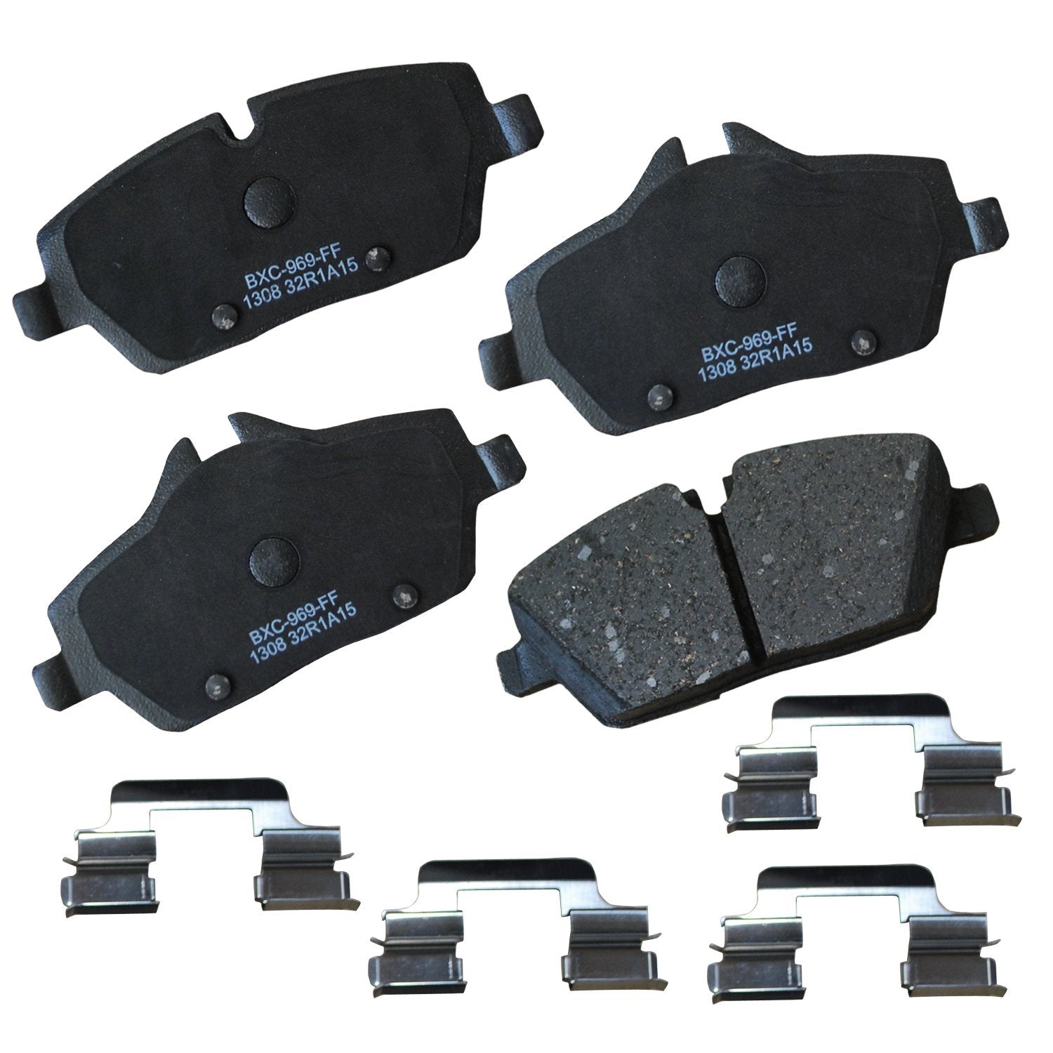 Bendix Premium Sbc1308 Ceramic Front Brake Pads For Mini Cooper 2024-2007