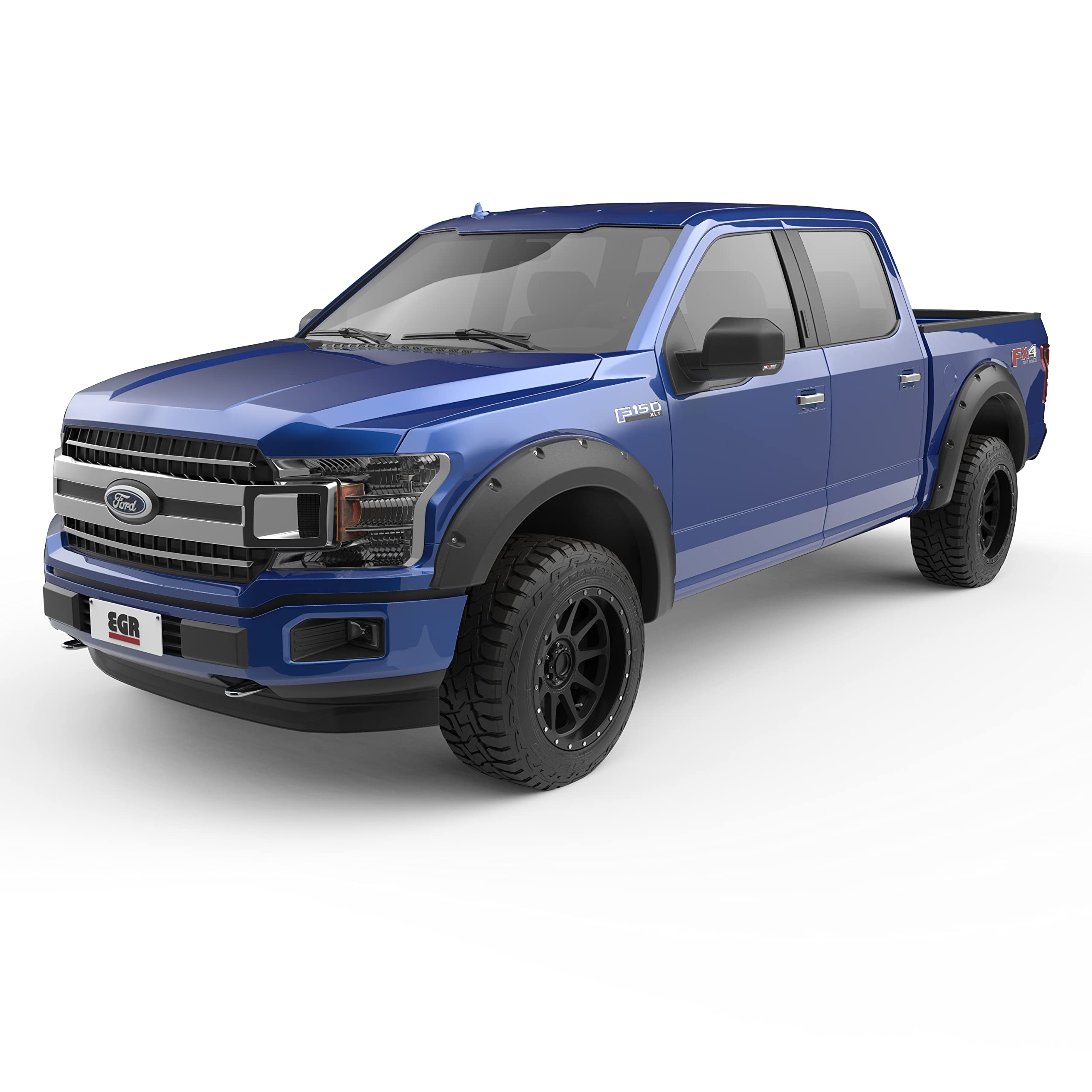 Egr Blf1012 - Baseline Series Fender Flares With Simulated Bolt-On Look - Compatible With 2021-2024 Ford F-150