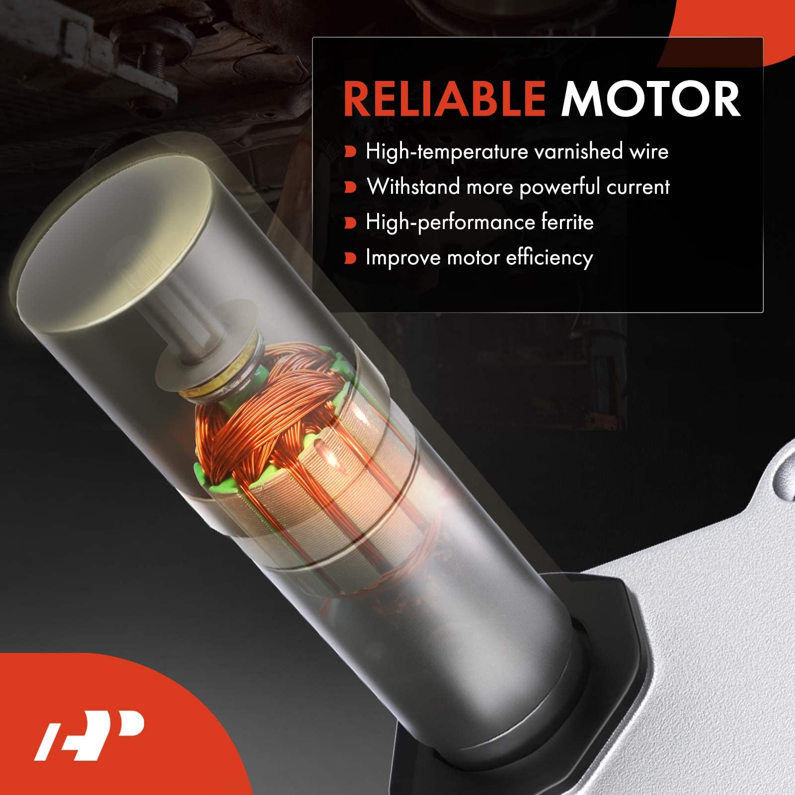 A-Premium Transfer Case Shift Motor Actuator Compatible with Nissan Vehicles - Frontier 2005-2017, Pathfinder 2005-2012, Titan 2004-2015, Xterra 2005-2015, 4WD, Replace OE# 332518S011