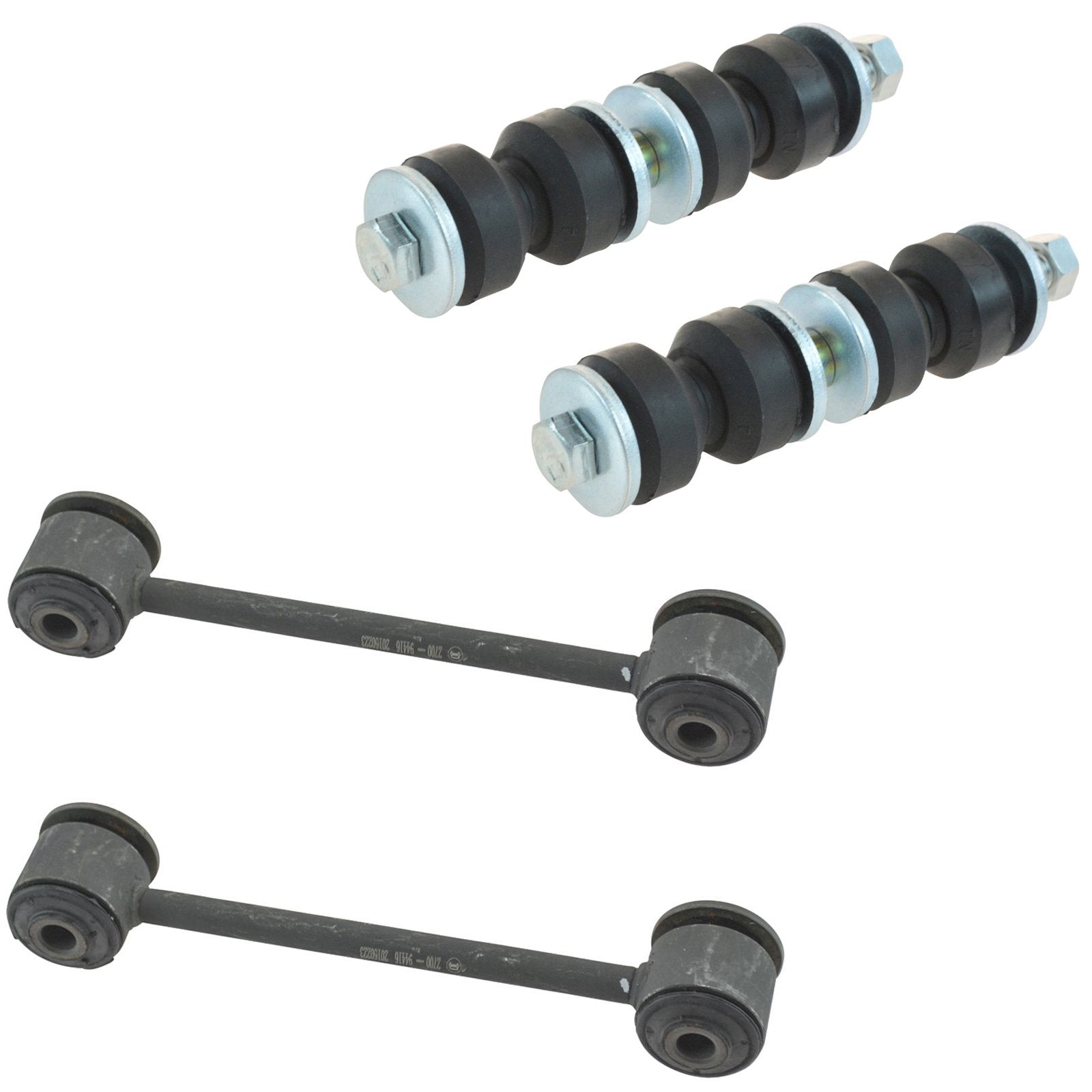 Trq Front & Rear Sway Bar Stabilizer Link Set Compatible With 2001-2010 Chrysler Pt Cruiser