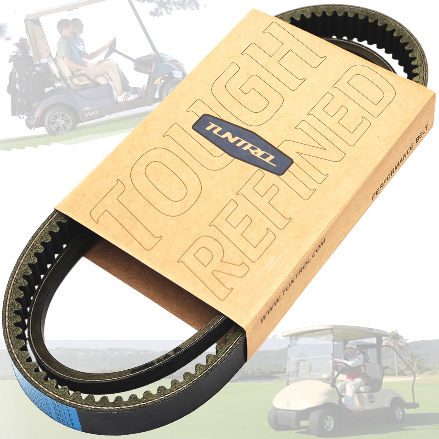 Tuntrol Golf Cart Starter/Generator & Drive Belt Kit Fit For Club Car Ds 1997-Up And Precedent 2004-Up With Kawasaki Engine, 1016203 101916701