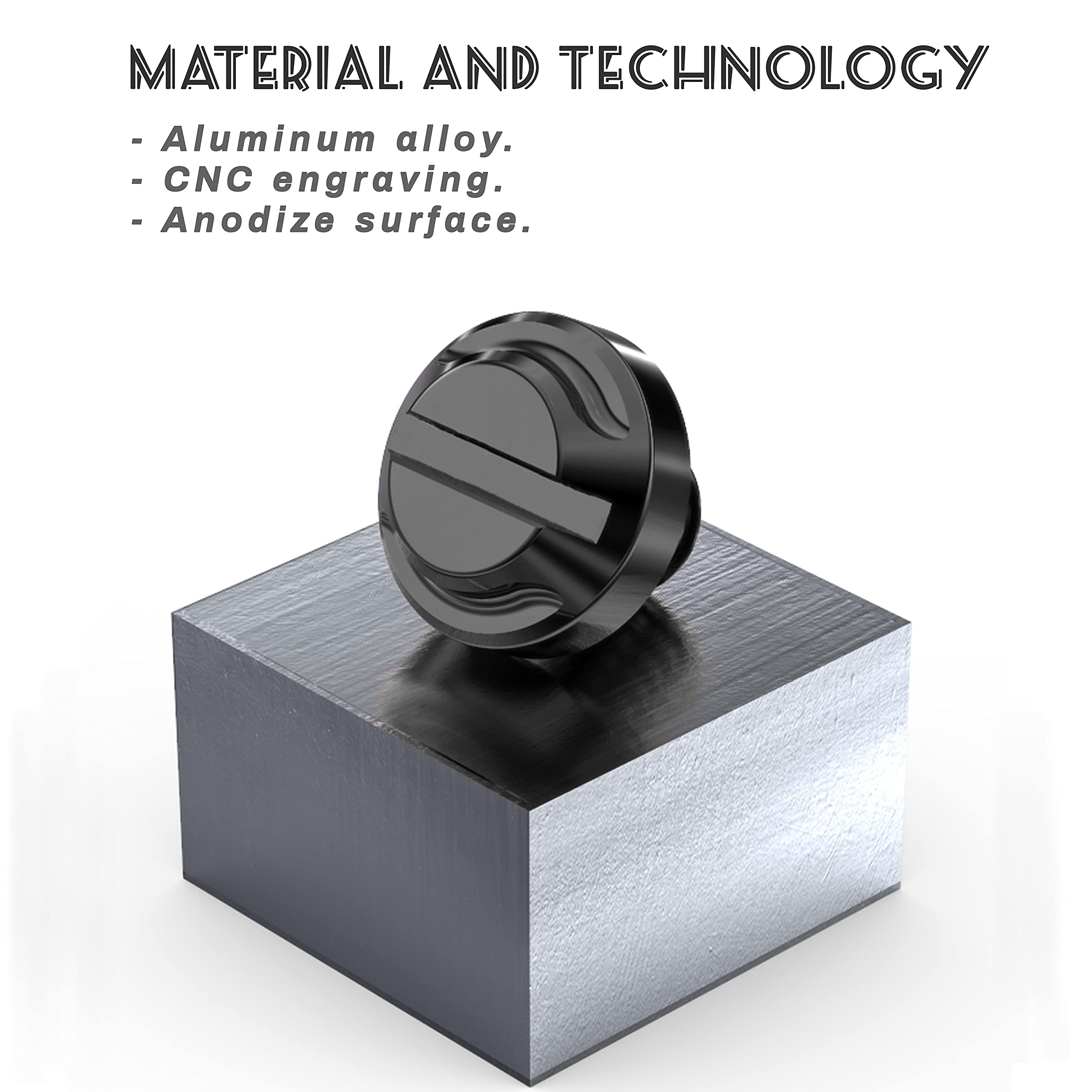 AVERZELLA 4pcs Motorcycle Mirror Hole Plugs Screws Bolts 2 Regular+2 Reverse M10x1.25 (black, M10>2 regular + 2 reverse)