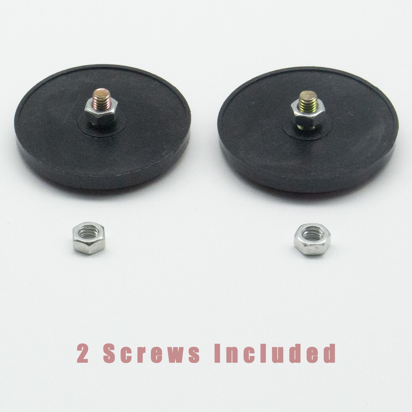 Incontesta Pair Motorcycle Reflectors Orange(2.2 Inch Dia), Good Reflection With Round Reflective Reflectors, Warning Reflector