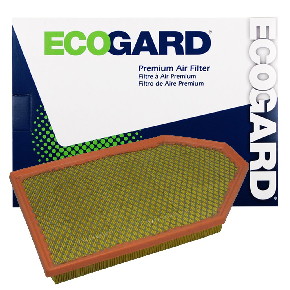 ECOGARD XA6167 Premium Engine Air Filter Fits Dodge Charger 3.6L 2011-2021, Challenger 3.6L 2011-2021, Charger 5.7L 2011-2021, C
