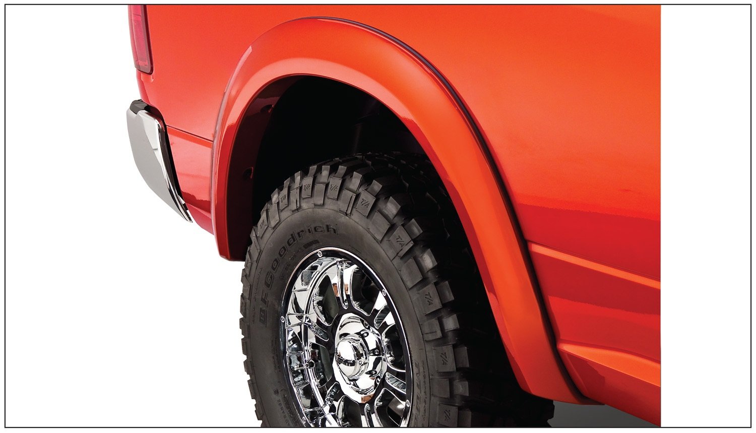 Bushwacker 50914-02 Extend-A-Fender Fender Flares 4Pc. Set Fits 2009-2021 (Classic) Ram 1500 (Excludes R/T & Rebel)