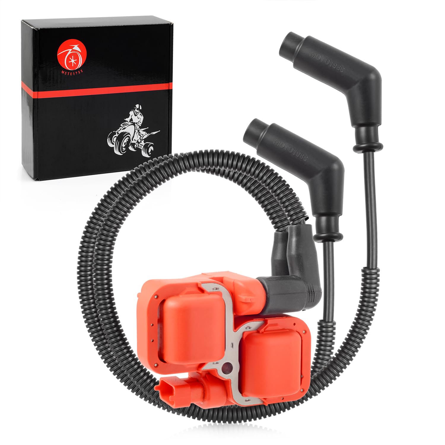 Ignition Coil & Spark Plug Wire Cap For Can-Am Commander Max 800R 1000R Maverick Trail Sport 800/R 1000/R Defender Traxter Max Hd8 Hd9 Hd10 2018-2023