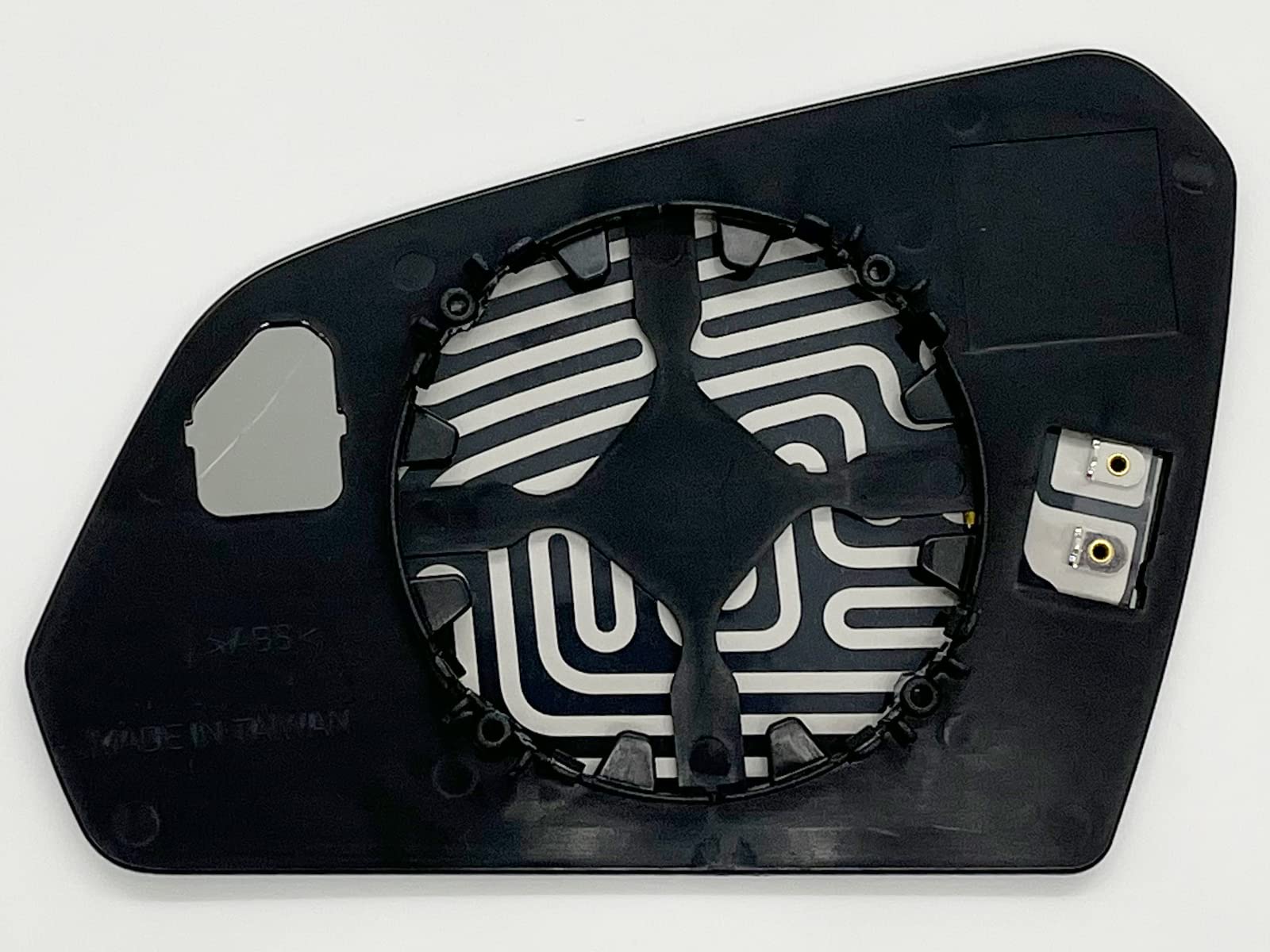 Apa Replacement Exterior Rear View Mirror Glass Heated Fits 2015-2019 Sonata Passenger Right Side Hy1325104 87611C2000