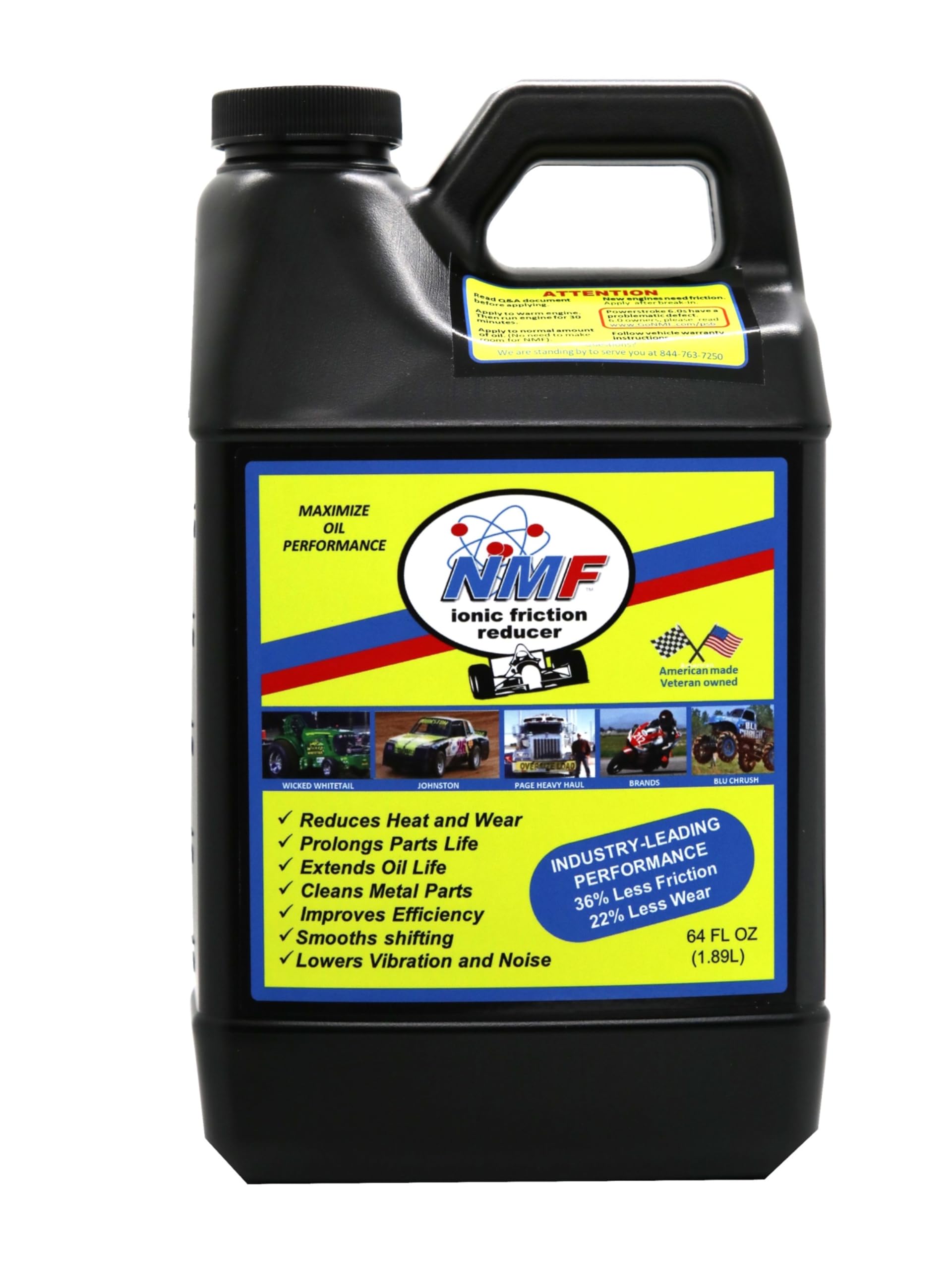 Gonmf Nmf Ionic Friction Reducer, 16 Engines (64 Oz)