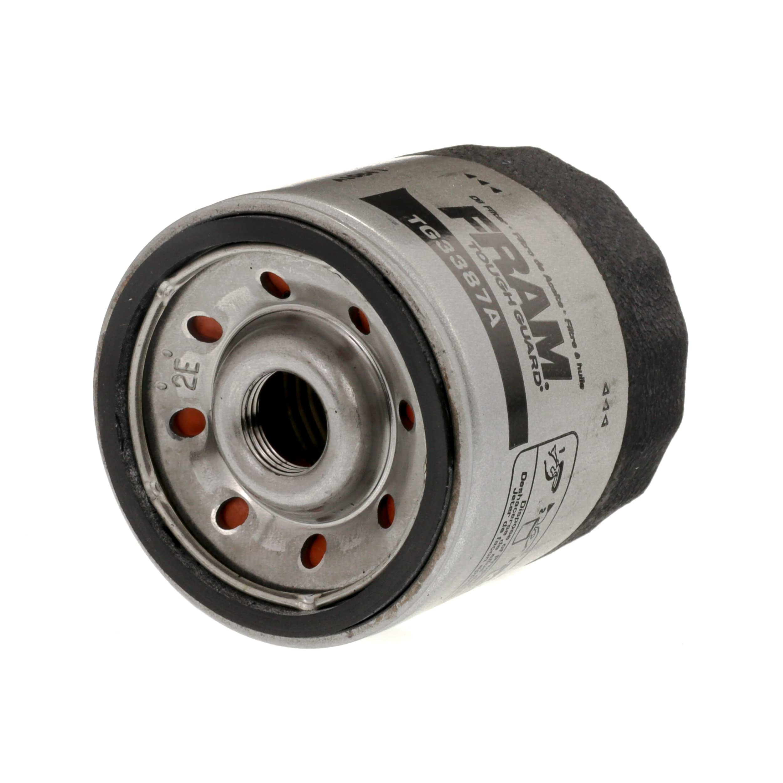 Fram Tough Guard Replacement Oil Filter Tg6607, Designed For Interval Full-Flow Changes Lasting Up To 15K Miles