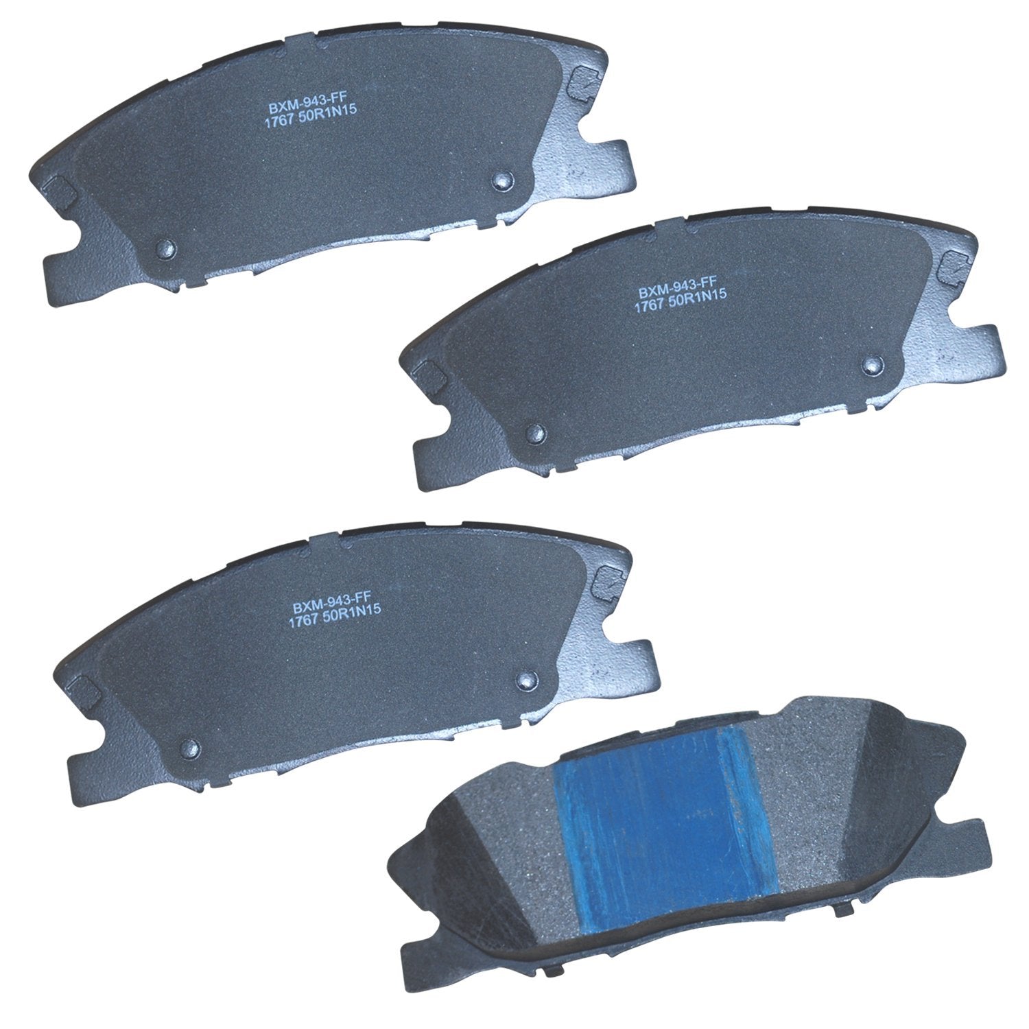 Bendix Premium Sbm1767 Semi-Metallic Front Brake Pads For Dodge Charger 2023-2014