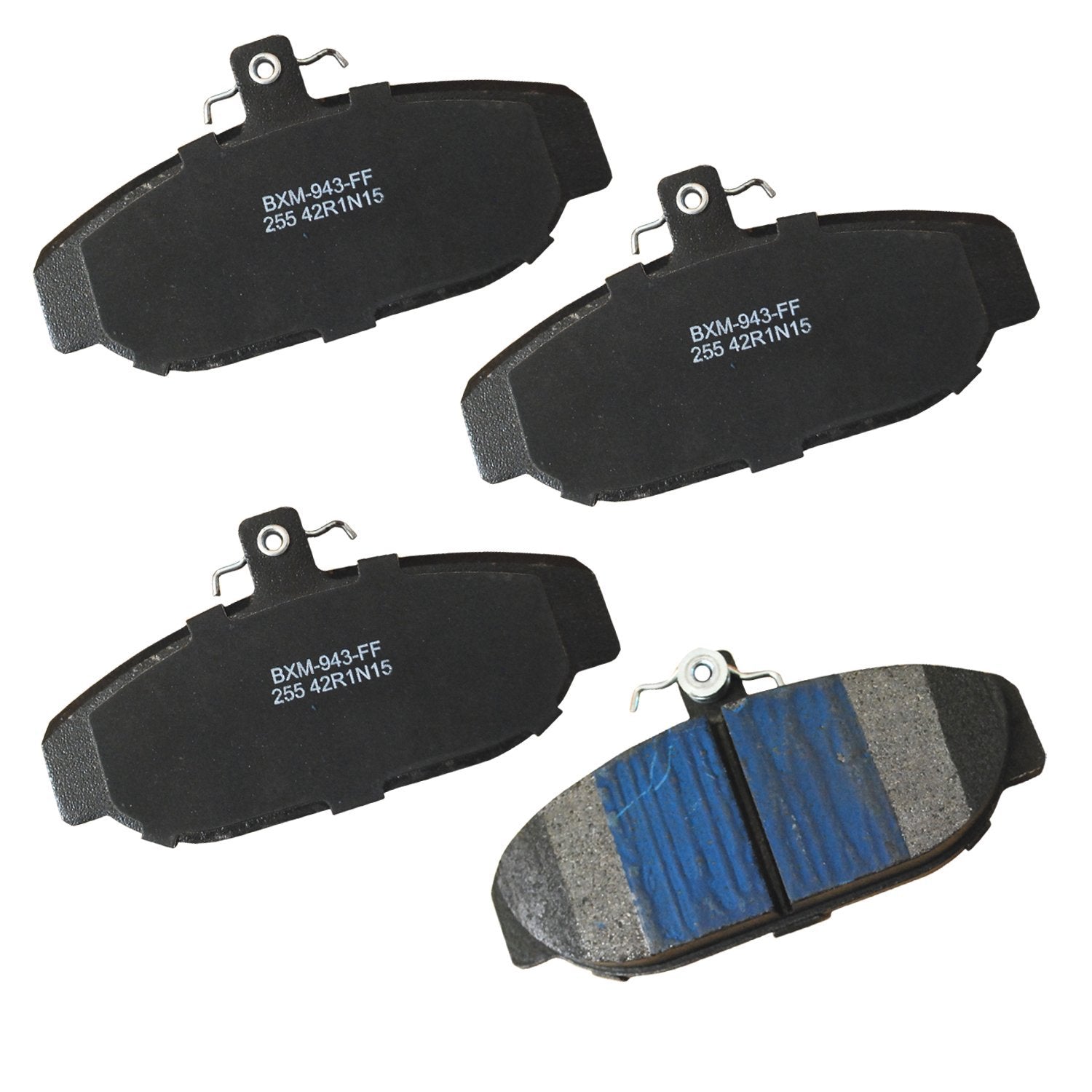 Bendix Premium Sbm255 Semi-Metallic Front Brake Pads For Volvo 740 1991-1985, 745 1985, 760 1986-1983, 760 1990-1988, 780 1990-1