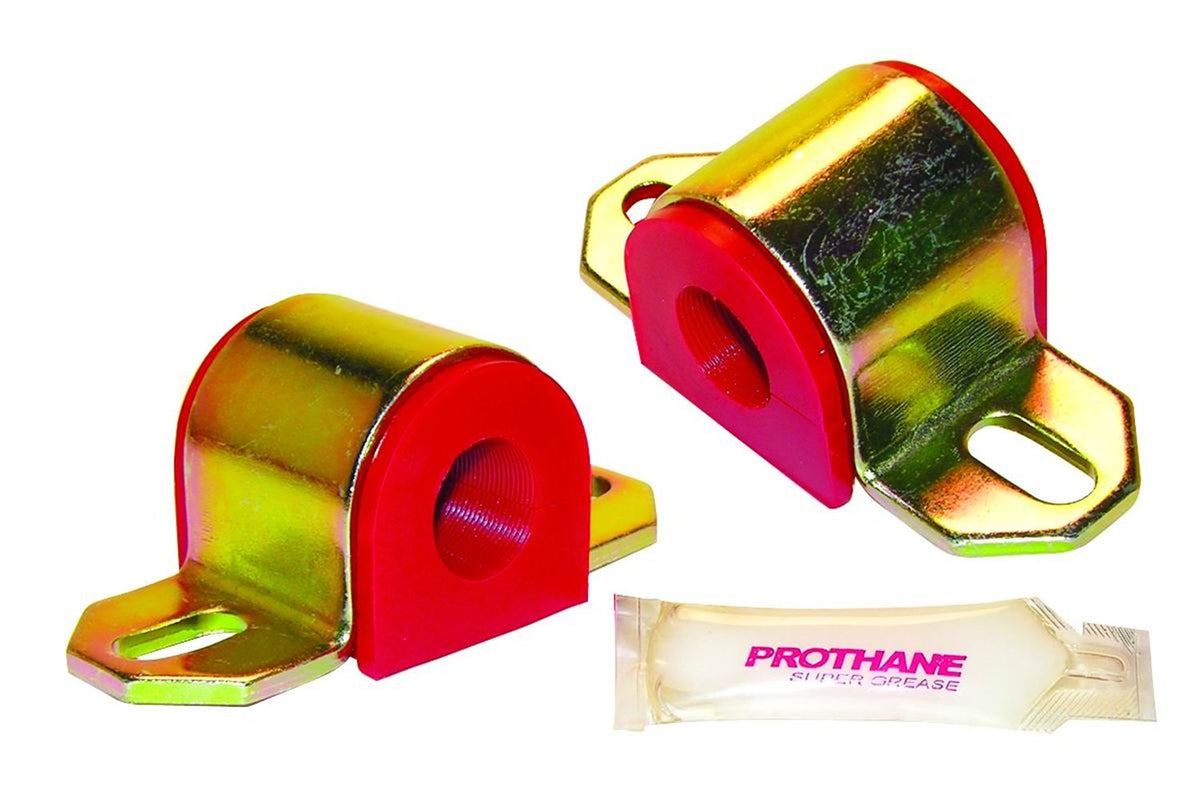 Prothane (19-1121) Universal Sway Bar Bushings - 22mm for A Bracket - Red
