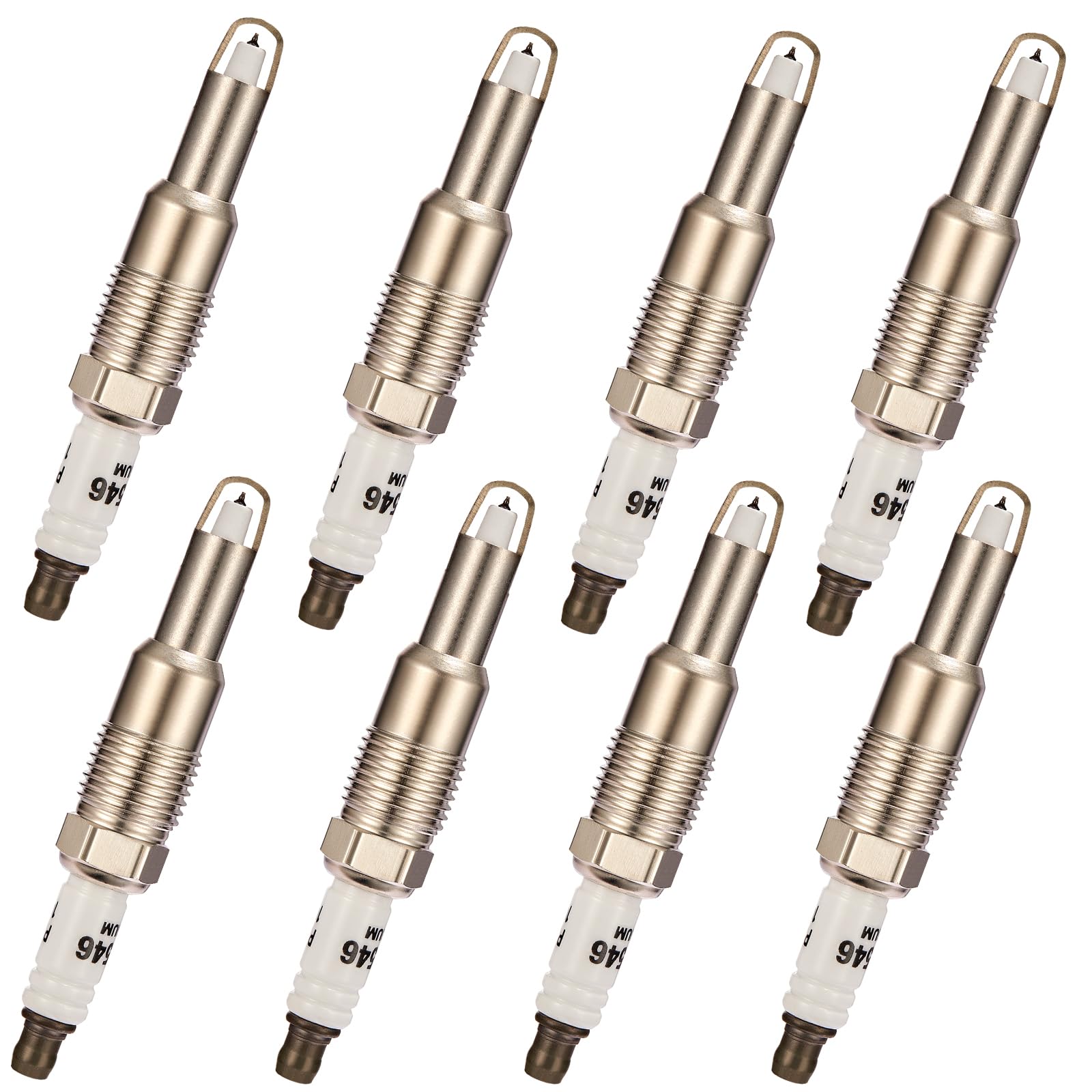Bdfhyk Set Of 8 Iridium Spark Plug Compatible With Expedition F150 F250 F350 F450,Lincoln Mark Lt Navigator,5.4L 6.8L V8 V10 Eng