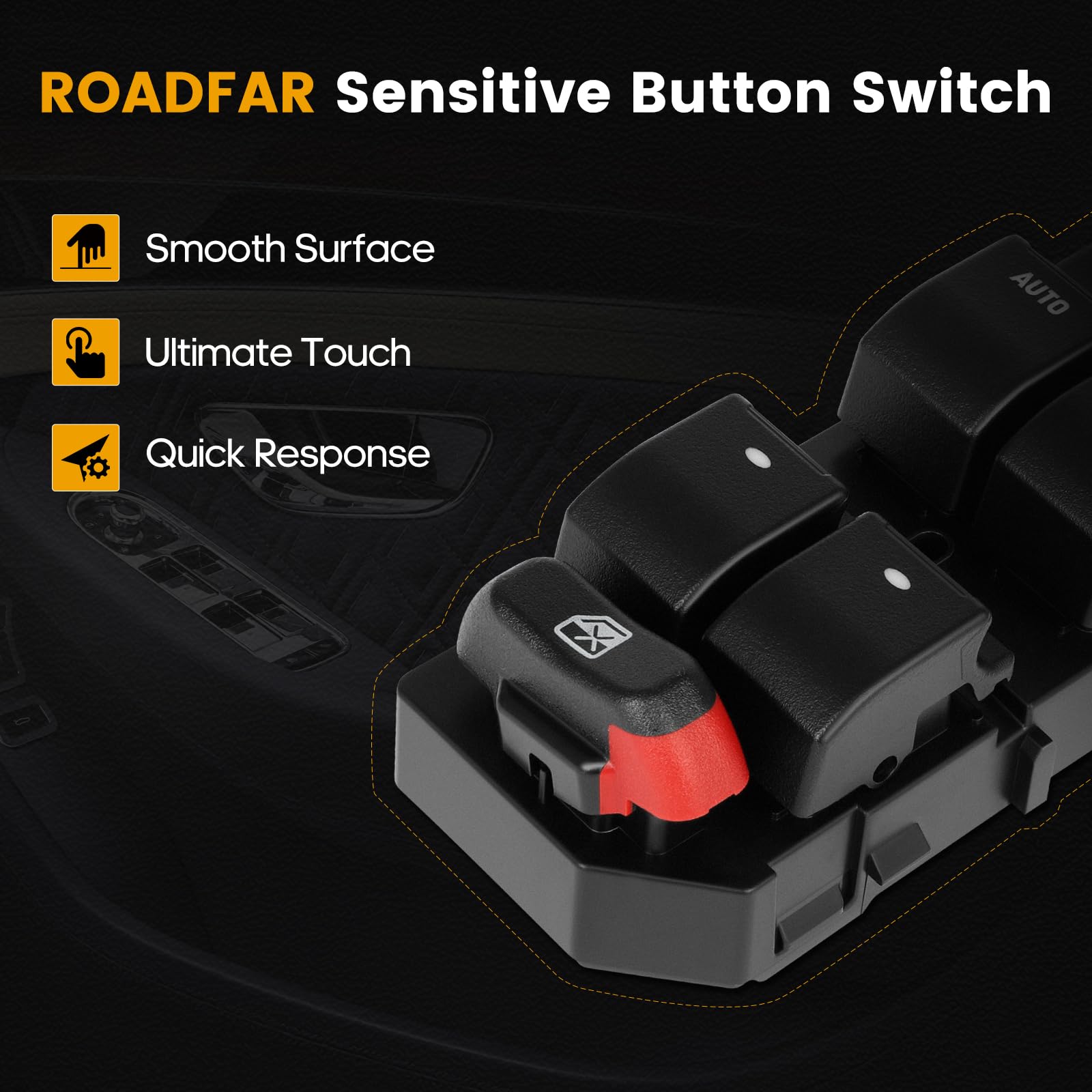 Window Switch Master Power Window Switch Replacement Parts Fits For For Chevrolet Malibu (08-04)