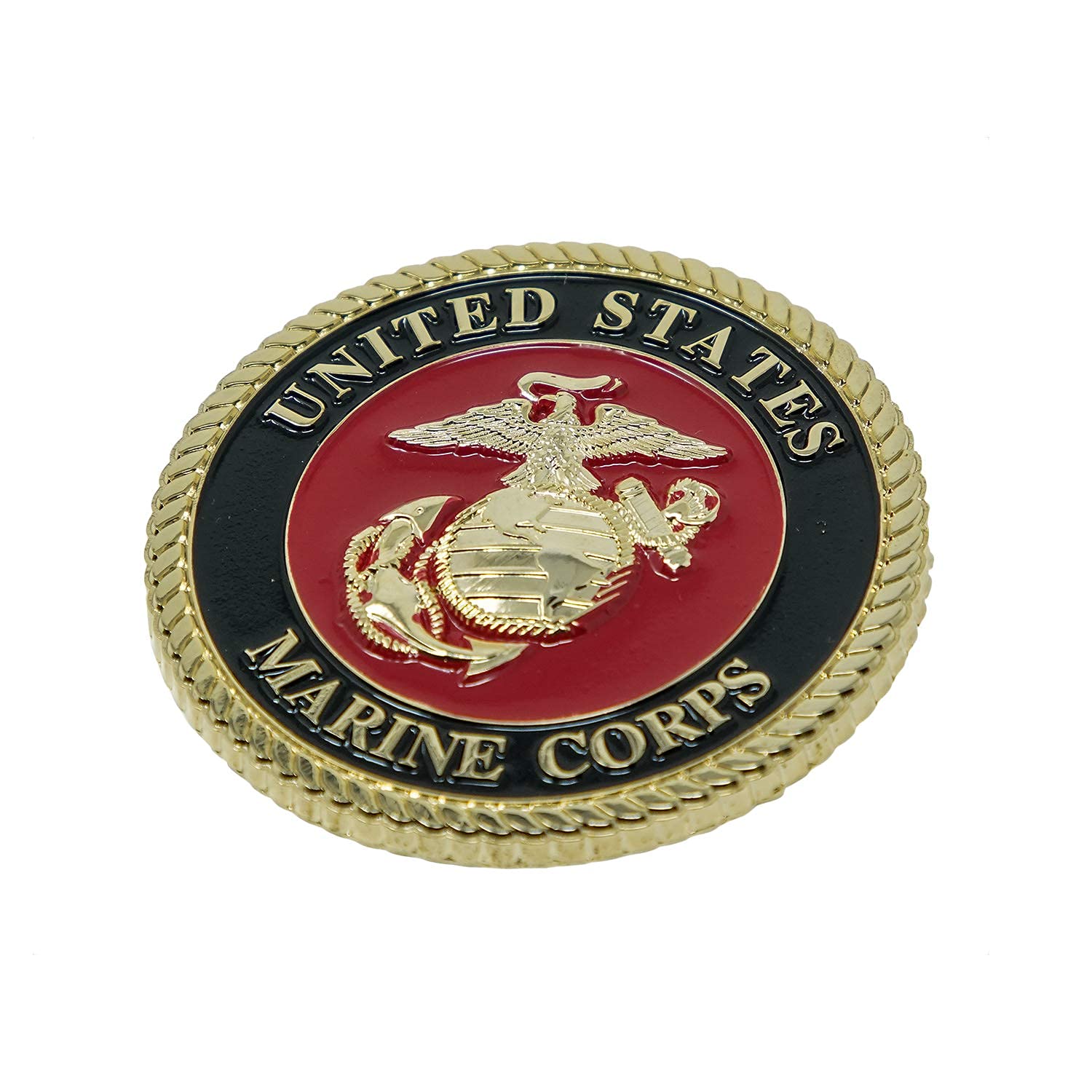 Usmc Medallion - 2.25 Inches - Marine Corps Ega Eagle Globe Anchor Emblem