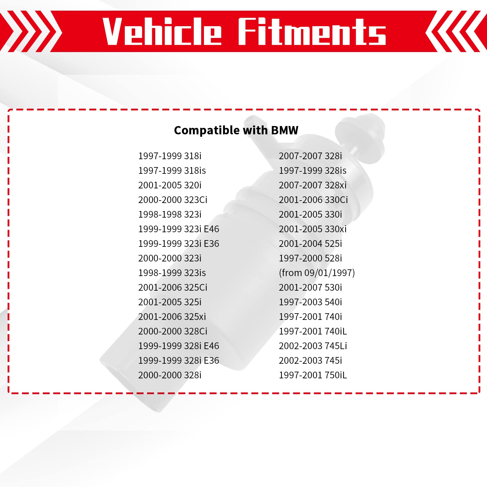 Otuayauto 67128362154 Windshield Washer Pump - Replacement For Bmw E46/E39/E36 M3 M5 X3 X5 Z3 Z4 Z8 318I 323I 325I 328I 330I 528I 530I 740I 745I With Grommet, Replaces Oem# 67128377612, 21323-232316B