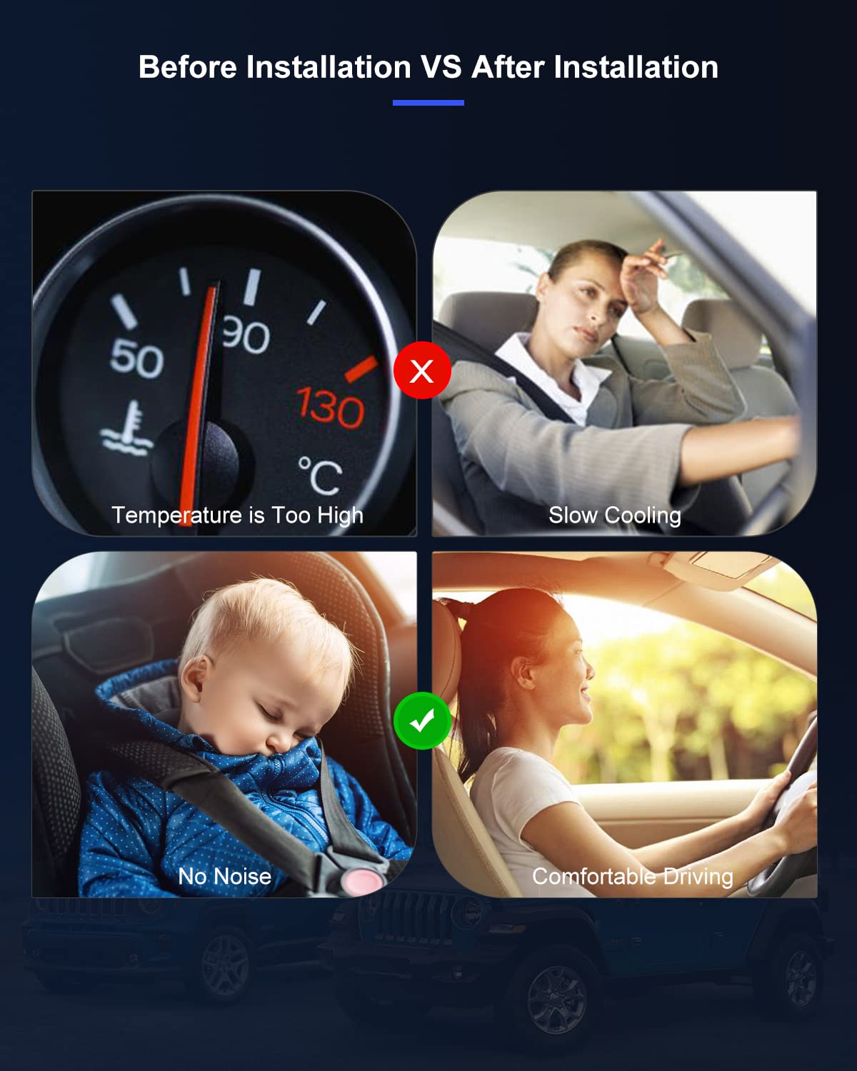 Eccpp Ac Compressor 2002-2003 For Dodge For Ram 1500 3.7L 4.7L 2002-2006 For Dodge For Ram 2500 4.7L 5.9L Air Conditioning Compr