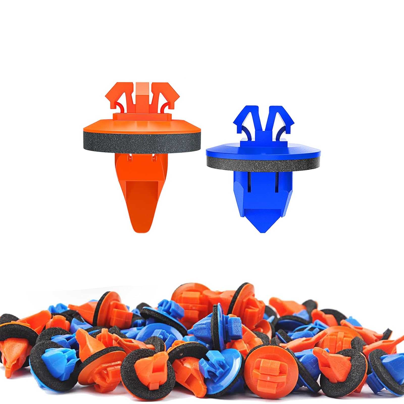 Otuayauto 50Pcs Fender Flare Clips - Molding Retainer Clips Replacement For Toyota 4Runner, Fj Cruiser, Highlander, Rav4, Tacoma