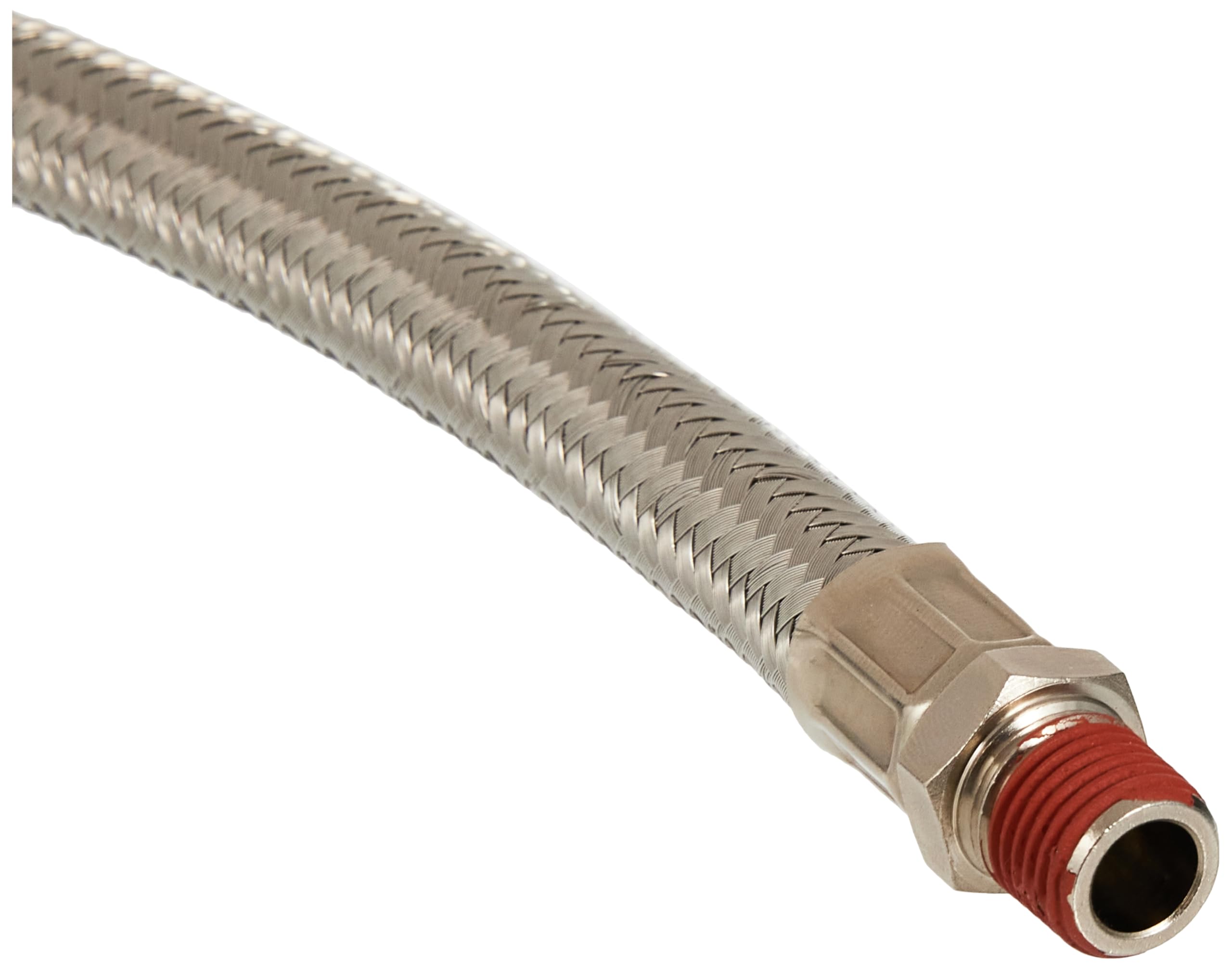 Viair 92804 18'' Stainless Steel Braided Leader Hose Without Check Valve