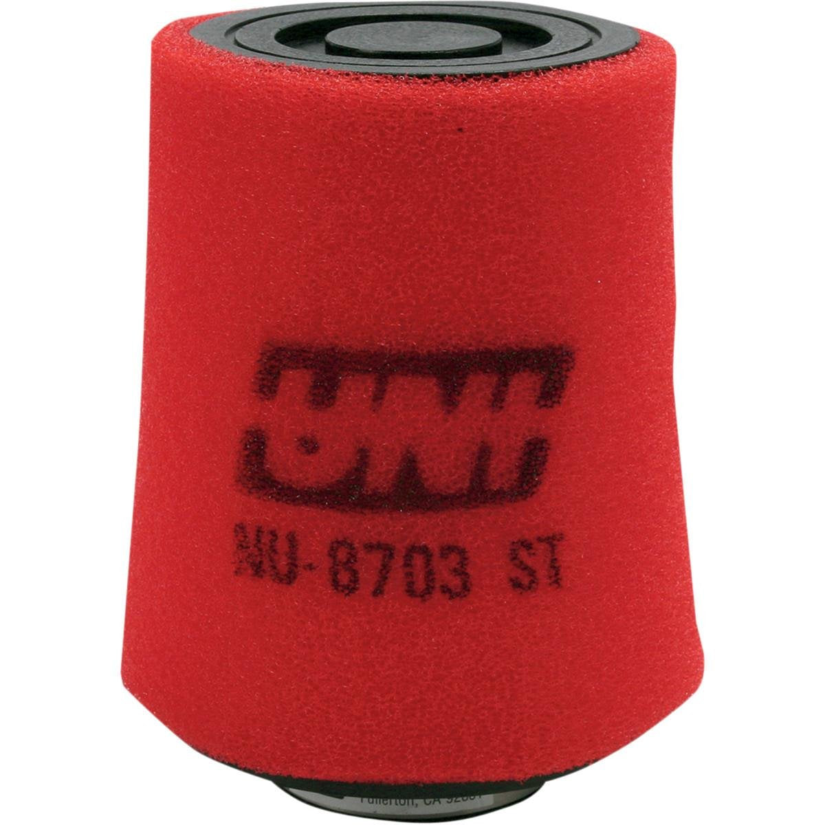 Uni Filter Nu-8703St 2-Stage Air Filter, Black, One Size
