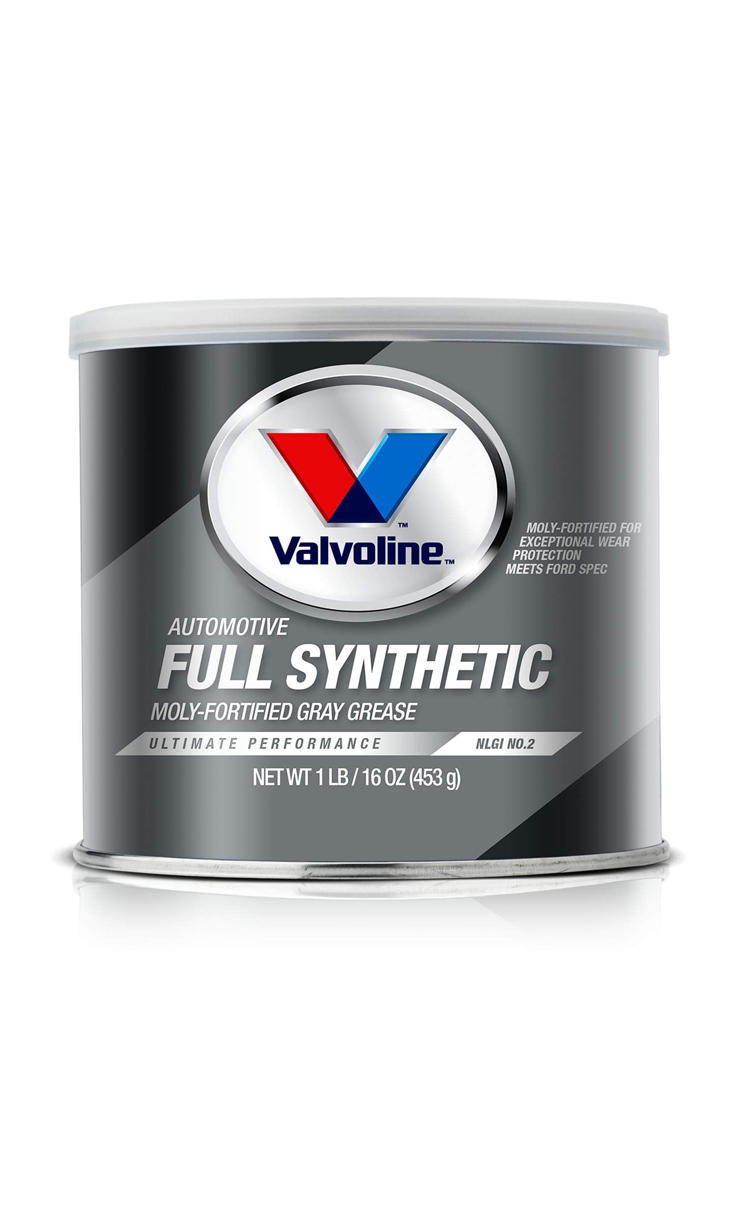Valvoline - Vv986 Moly-Fortified Gray Full Synthetic Grease 1 Lb