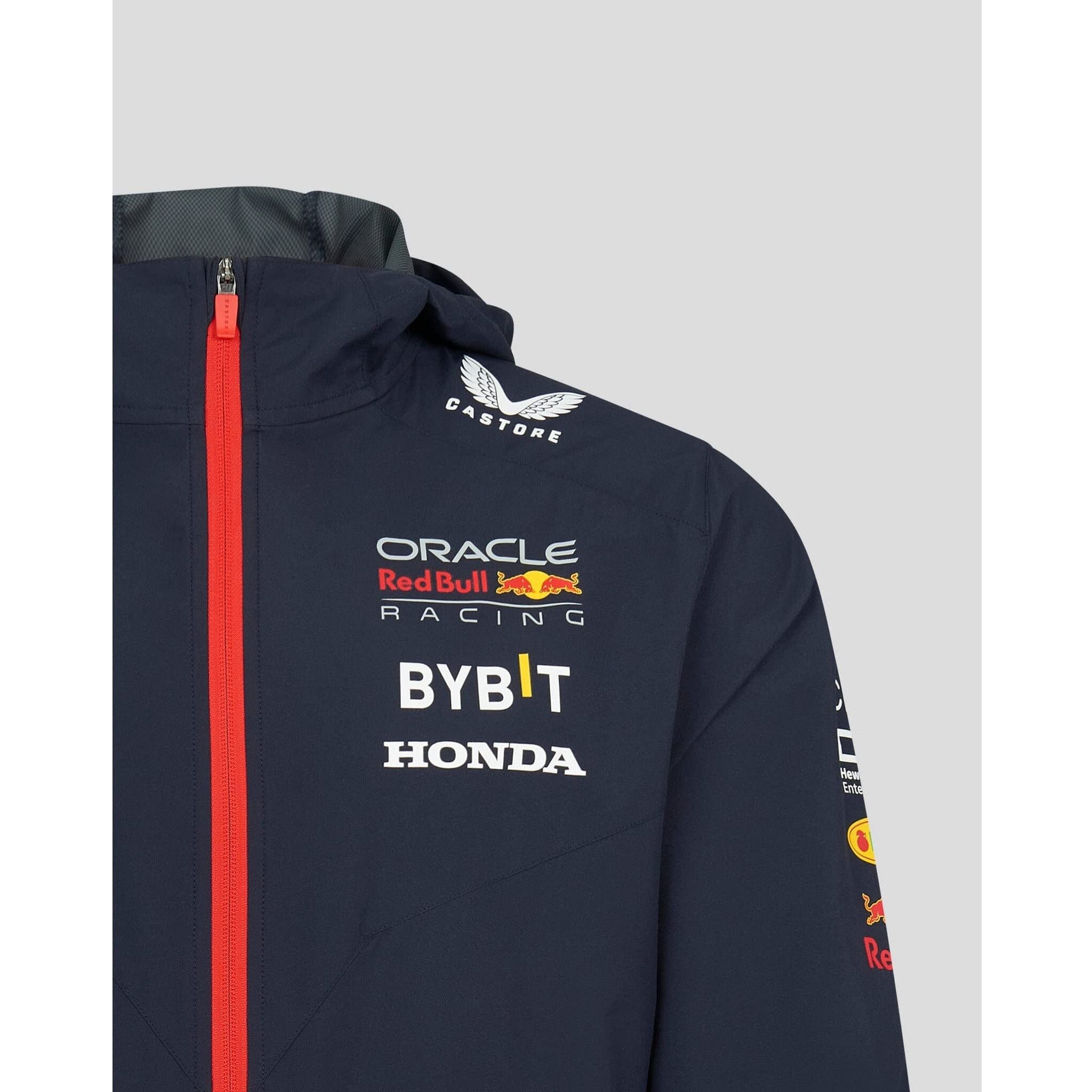 Castore F1 2023 Team Rain Jacket - Large, Night Sky, Polyester