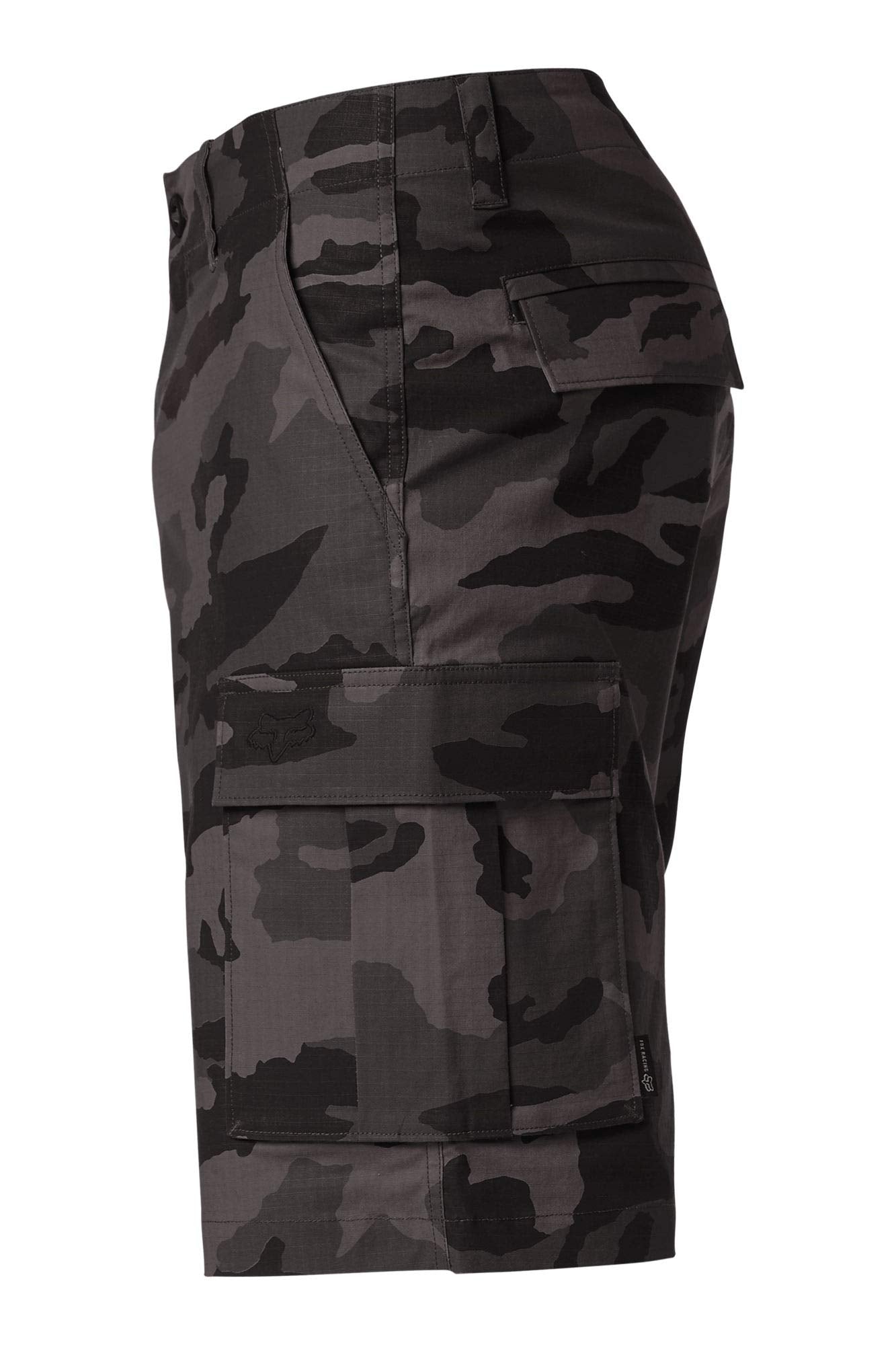 Fox Racing Men'S Slambozo Short 2.0, Black Camo, 30