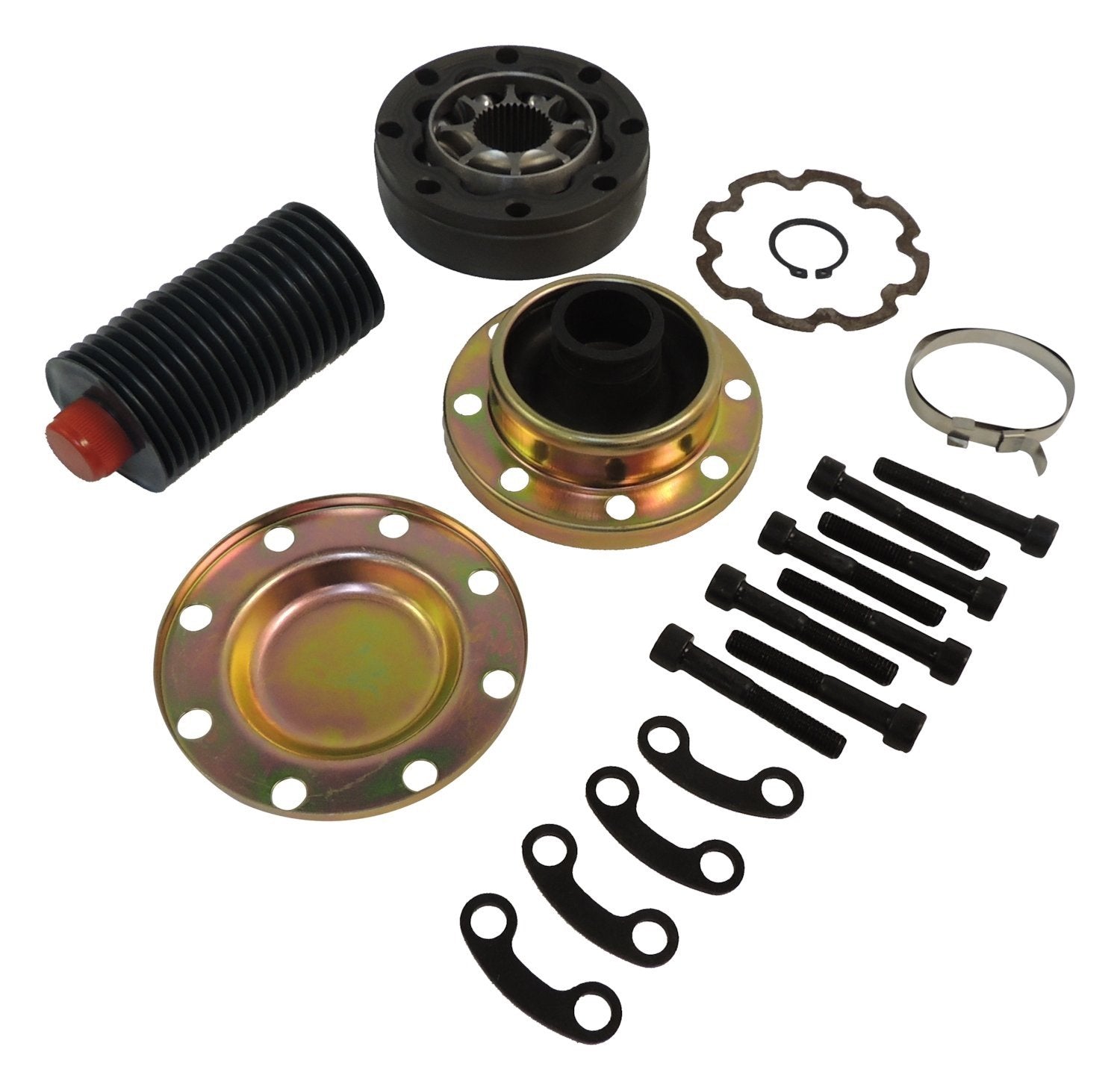 Crown Automotive Rebuild Kit, Black, Zinc (528533Frk)
