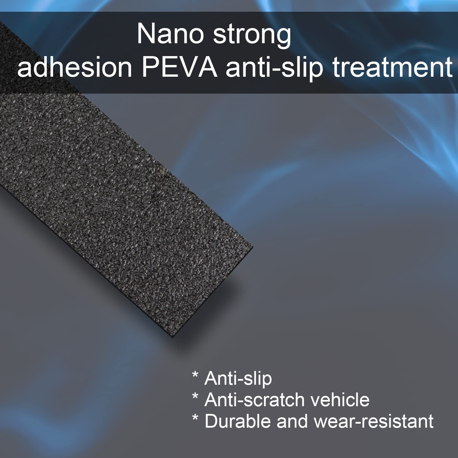 Ajxn Anti-Slip Car Door Entry Guard, 16.4Ft Diy Adhesive Car Door Sill Protector, Car Paints Protector Sticker Cover Also Preven