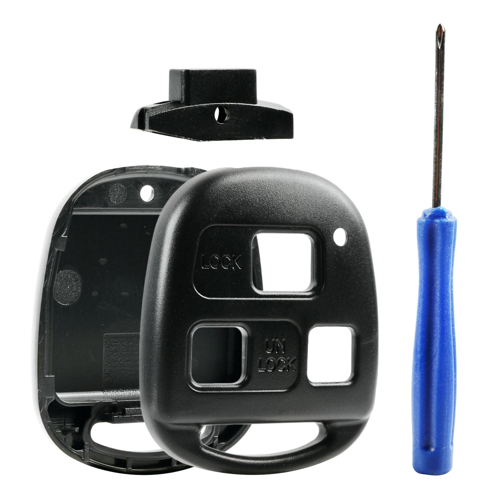 Fits Case Shell Key Fob Keyless Entry Remote (Cutting Not Required)