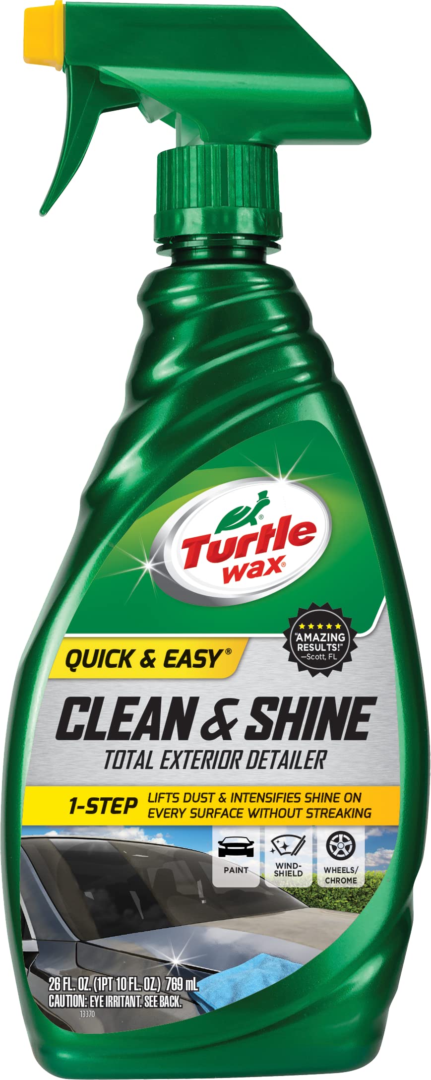 Turtle Wax 50576 Quick & Easy Clean & Shine Total Exterior Detailer - 26 fl. oz.