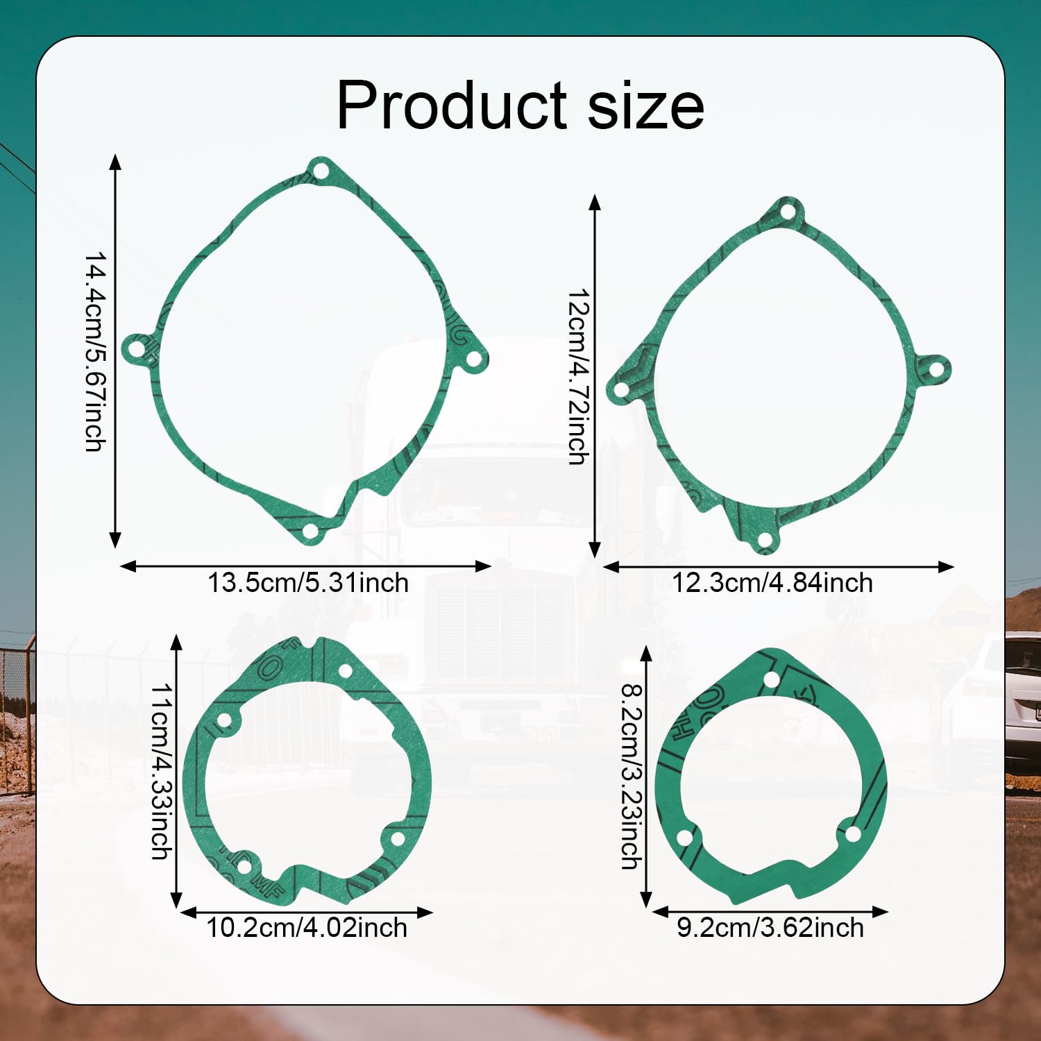 7Pcs 12V 2Kw 5Kw 8Kw Glow Plug Repair Kit, Chinese Diesel Parking Heater Gaskets Ceramic Glow Plug Heater Repair Parts Glow Igni