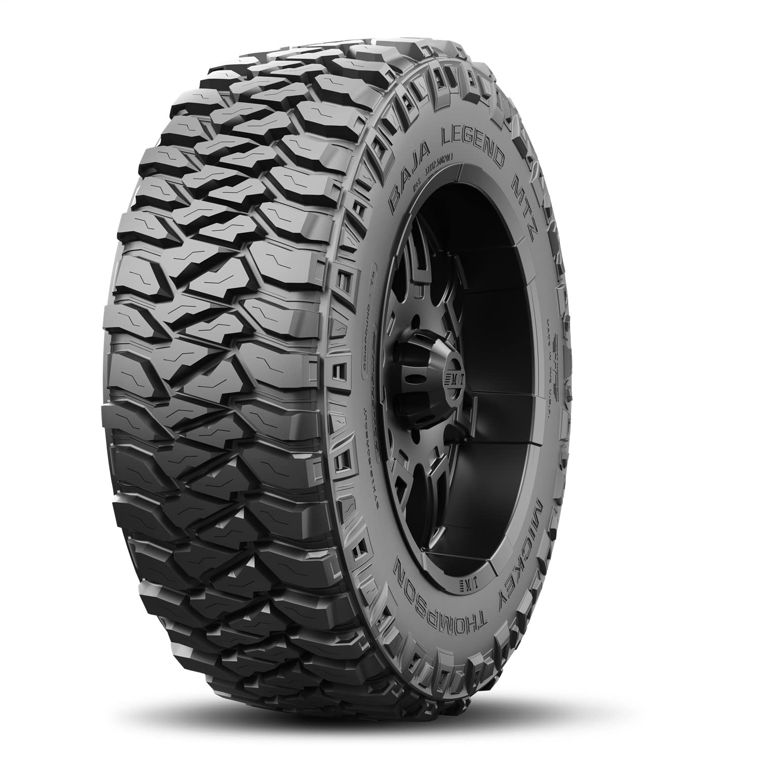 Mickey Thompson Baja Legend Mtz Mud Terrain Lt33X12.50R20 114Q E Light Truck Tire
